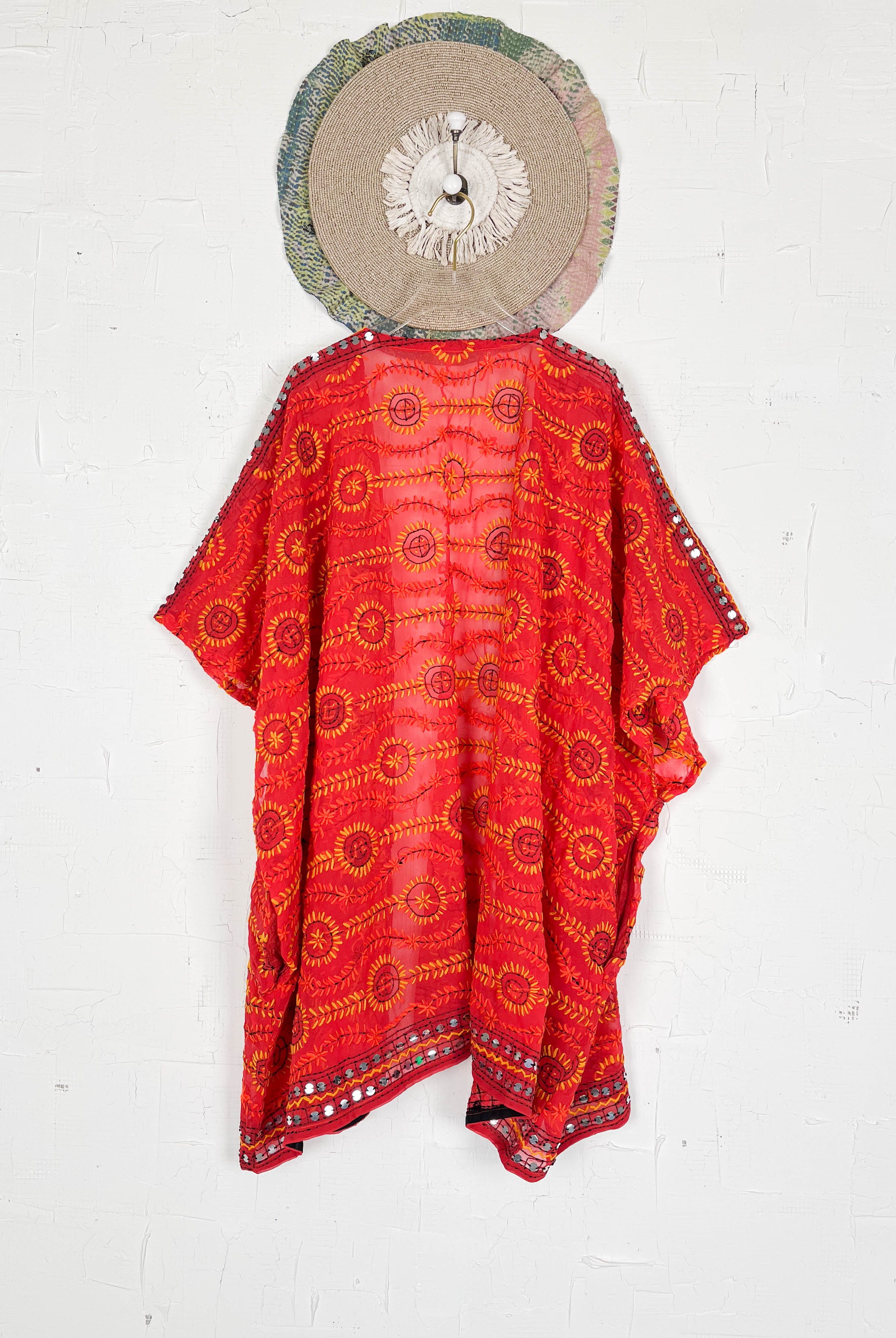 Sheer floral coverup - Love Protect Sustain