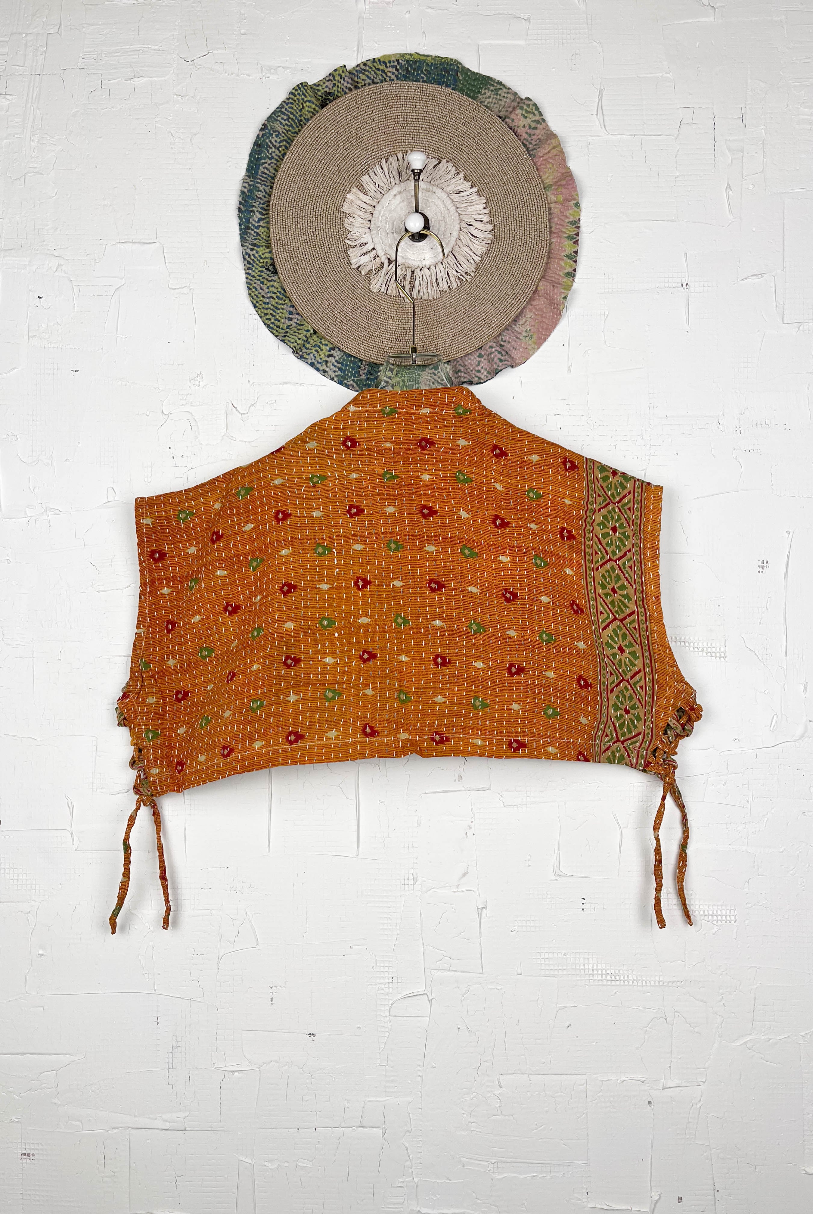 Short sleeve crop top - Love Protect Sustain