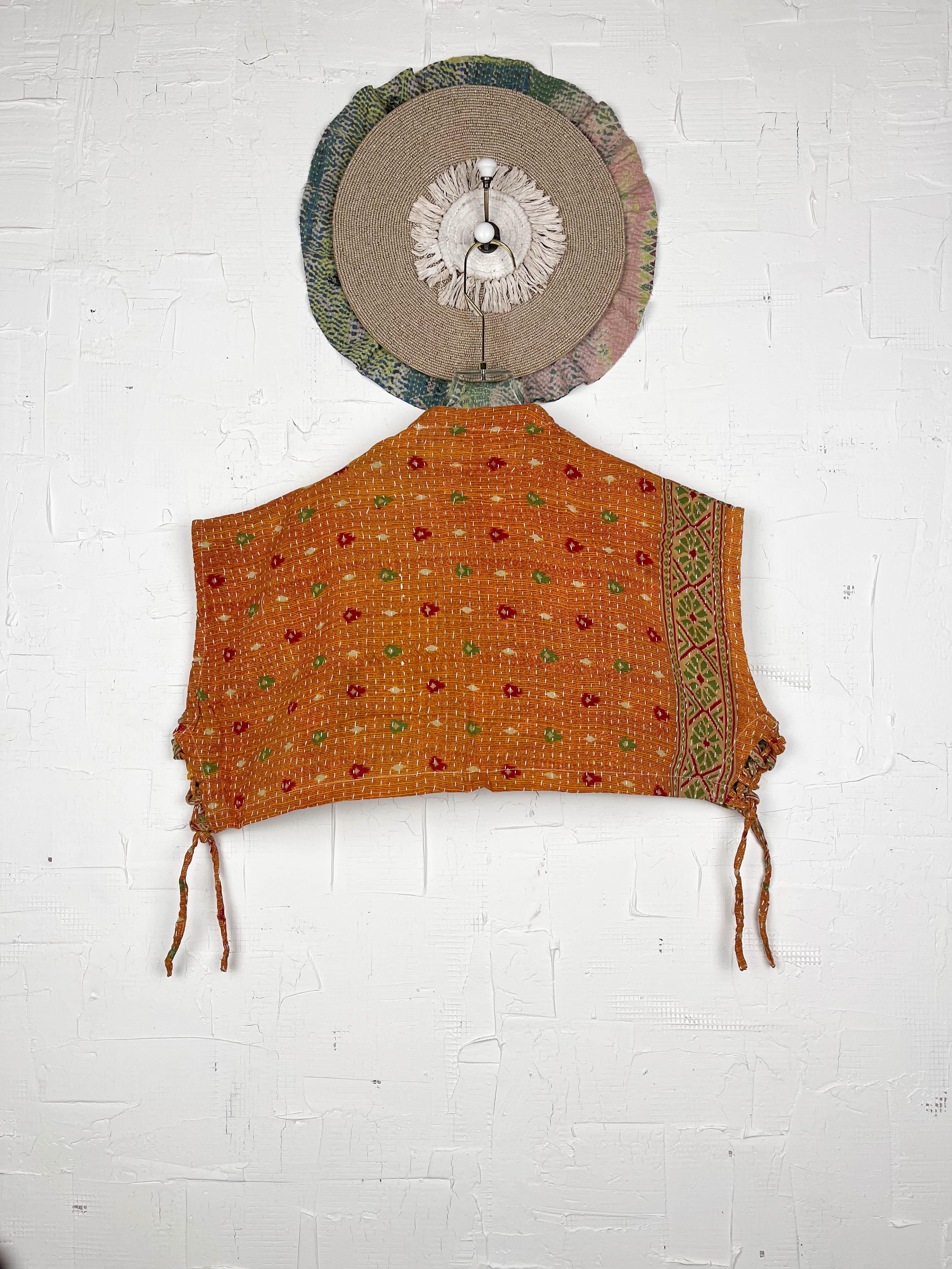 Short sleeve crop top - Love Protect Sustain