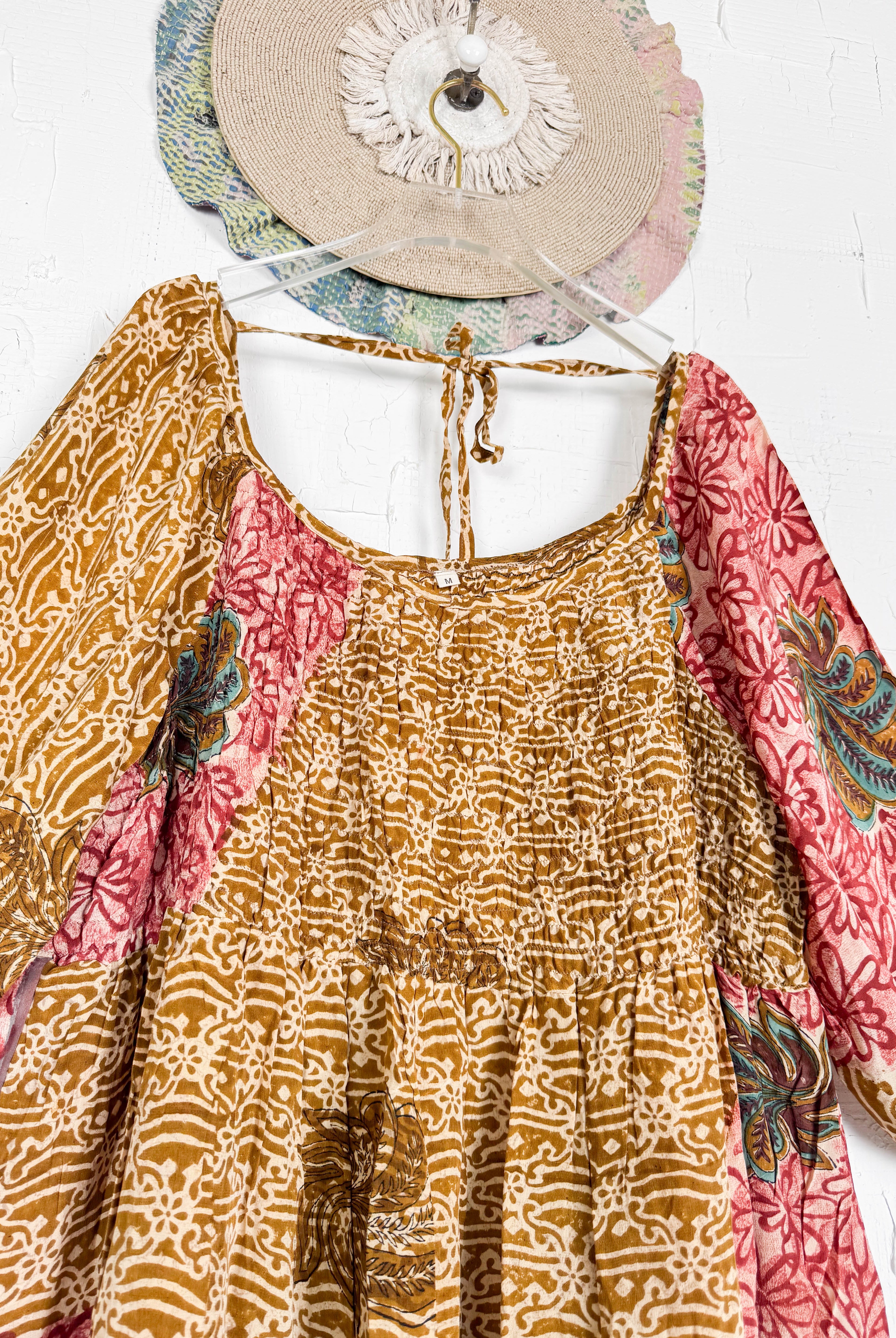 Silk Boho Dress - Love Protect Sustain