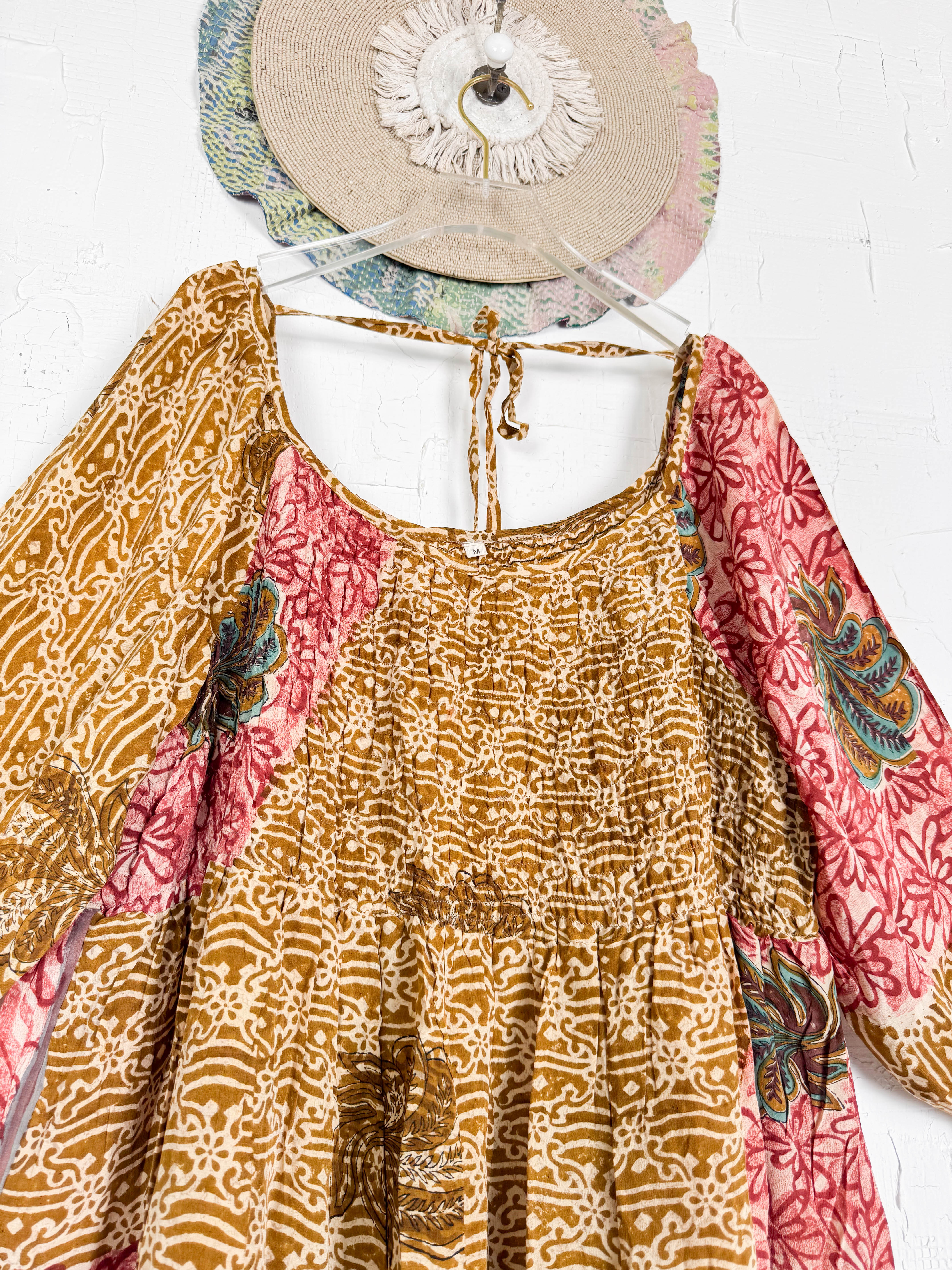 Silk Boho Dress - Love Protect Sustain