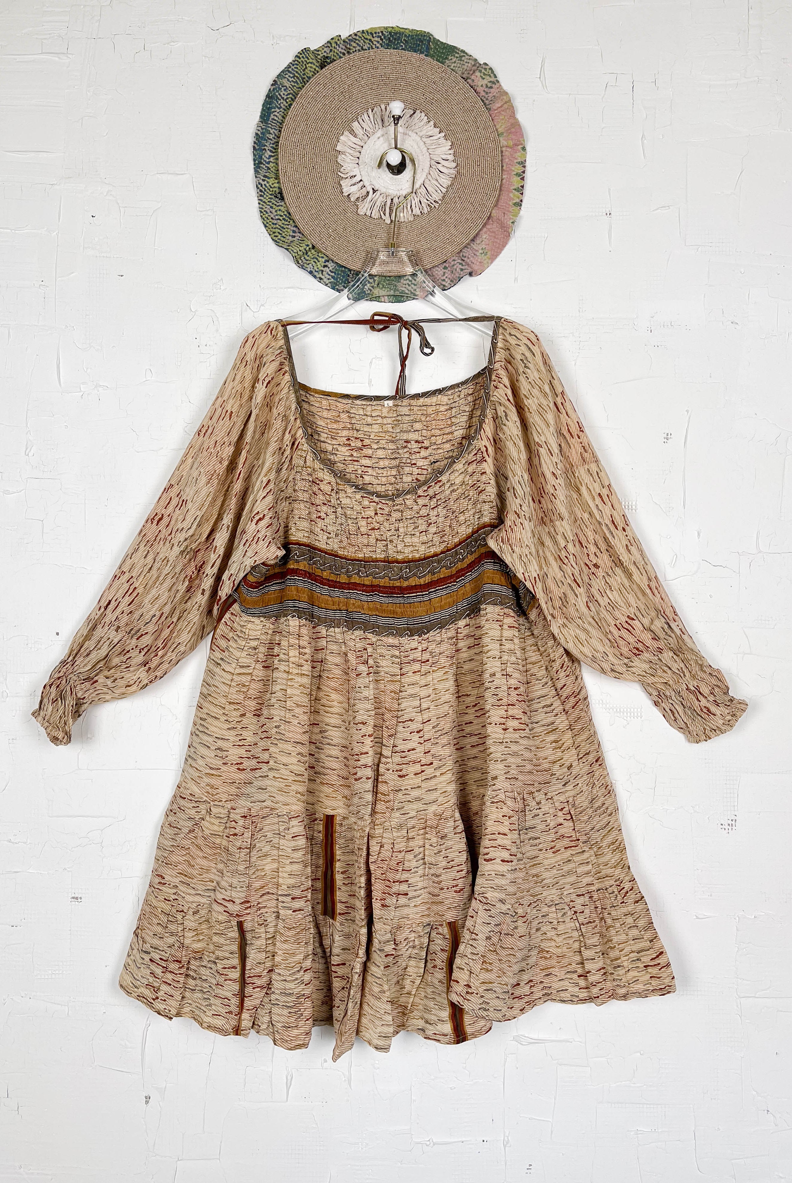 Silk crepe dress - Love Protect Sustain