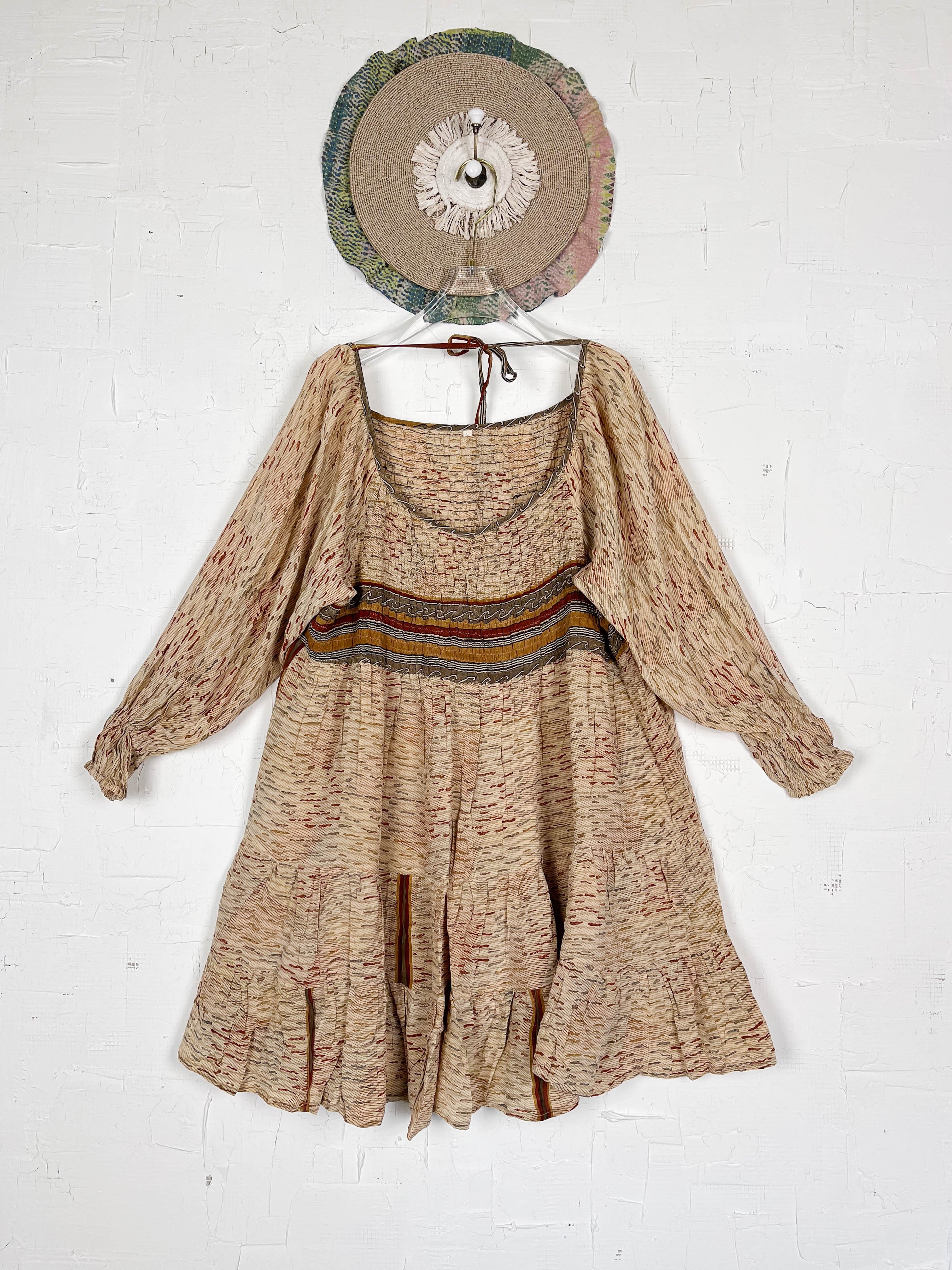 Silk crepe dress - Love Protect Sustain