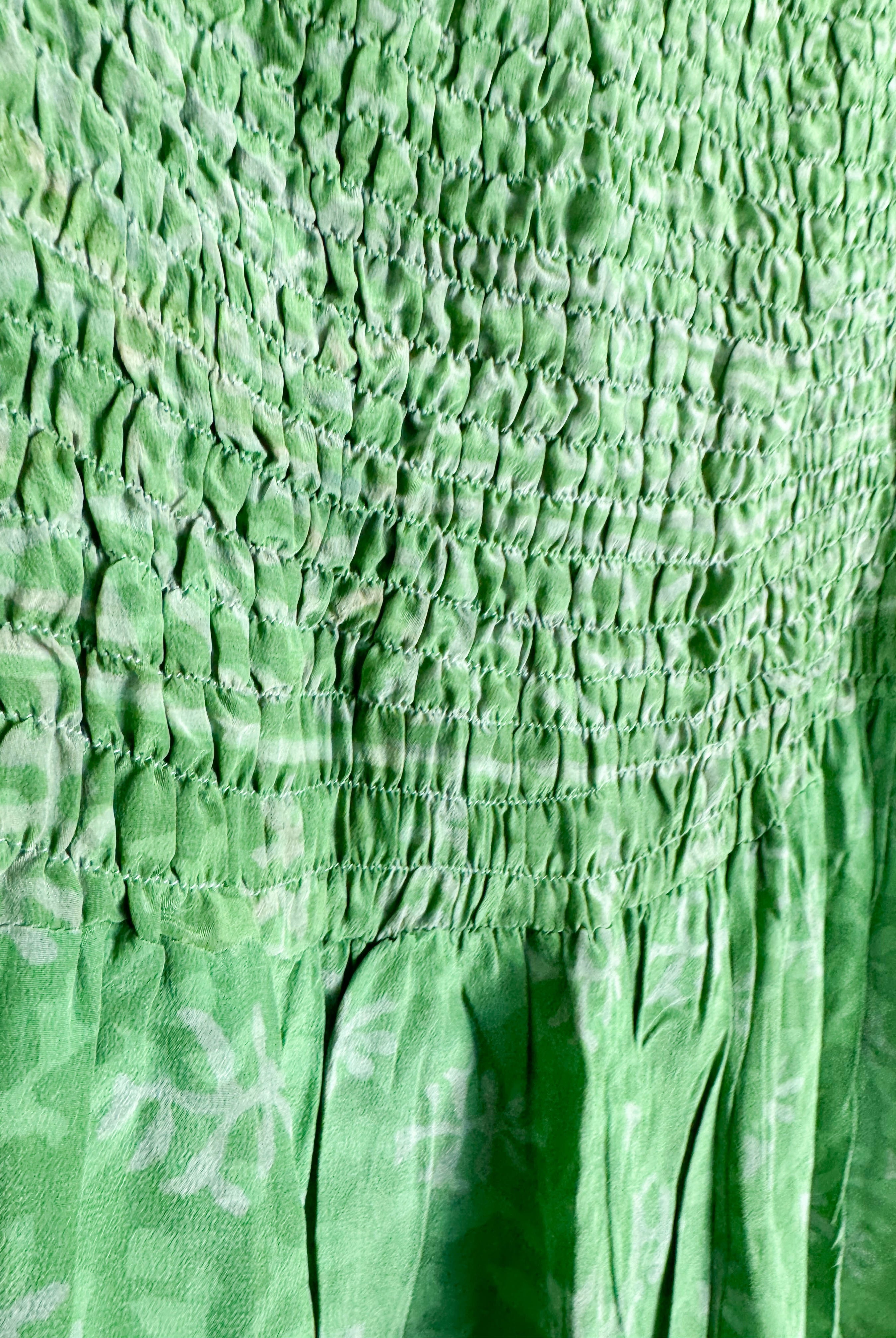 Silk crepe dress - Love Protect Sustain