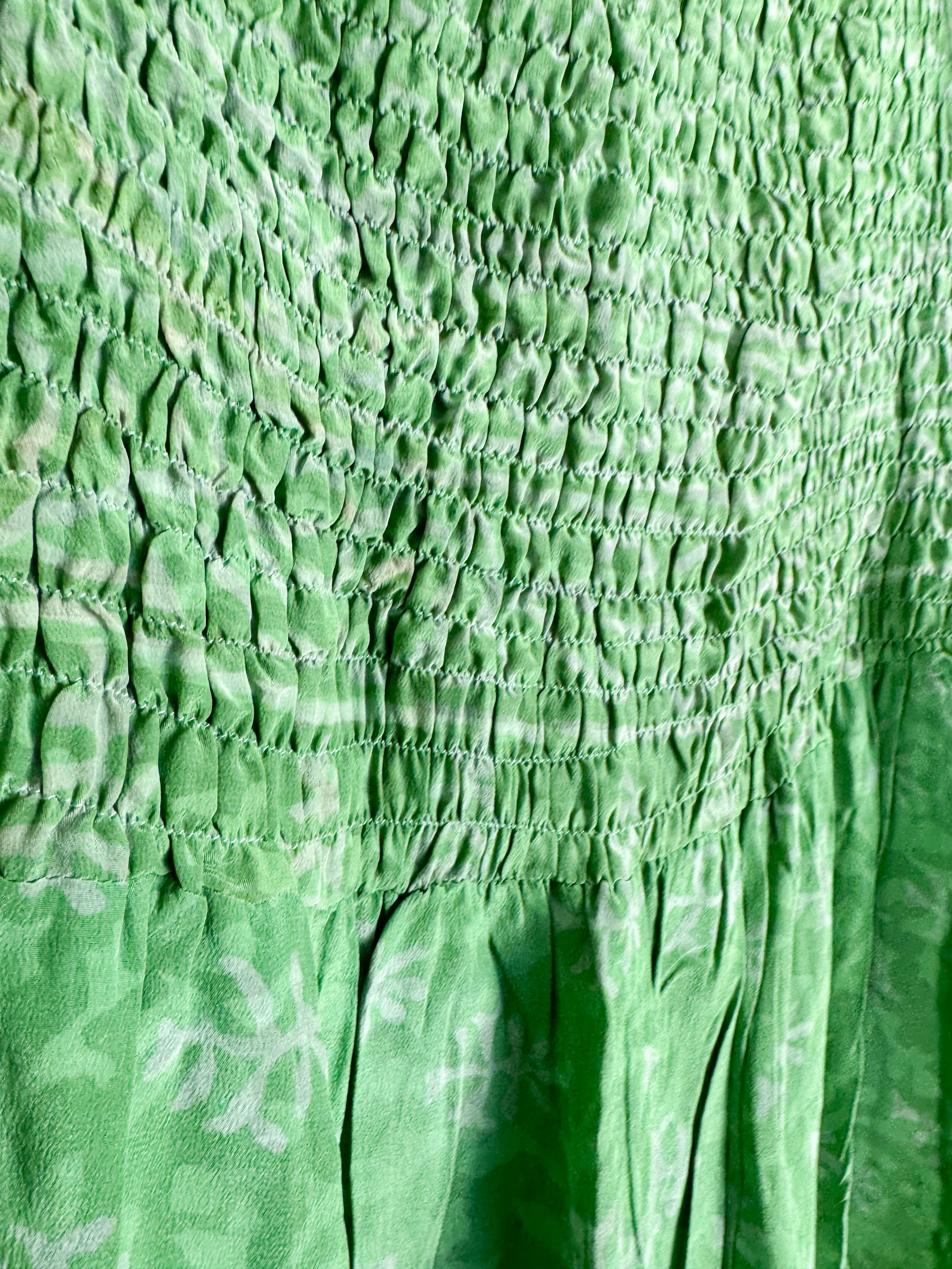 Silk crepe dress - Love Protect Sustain