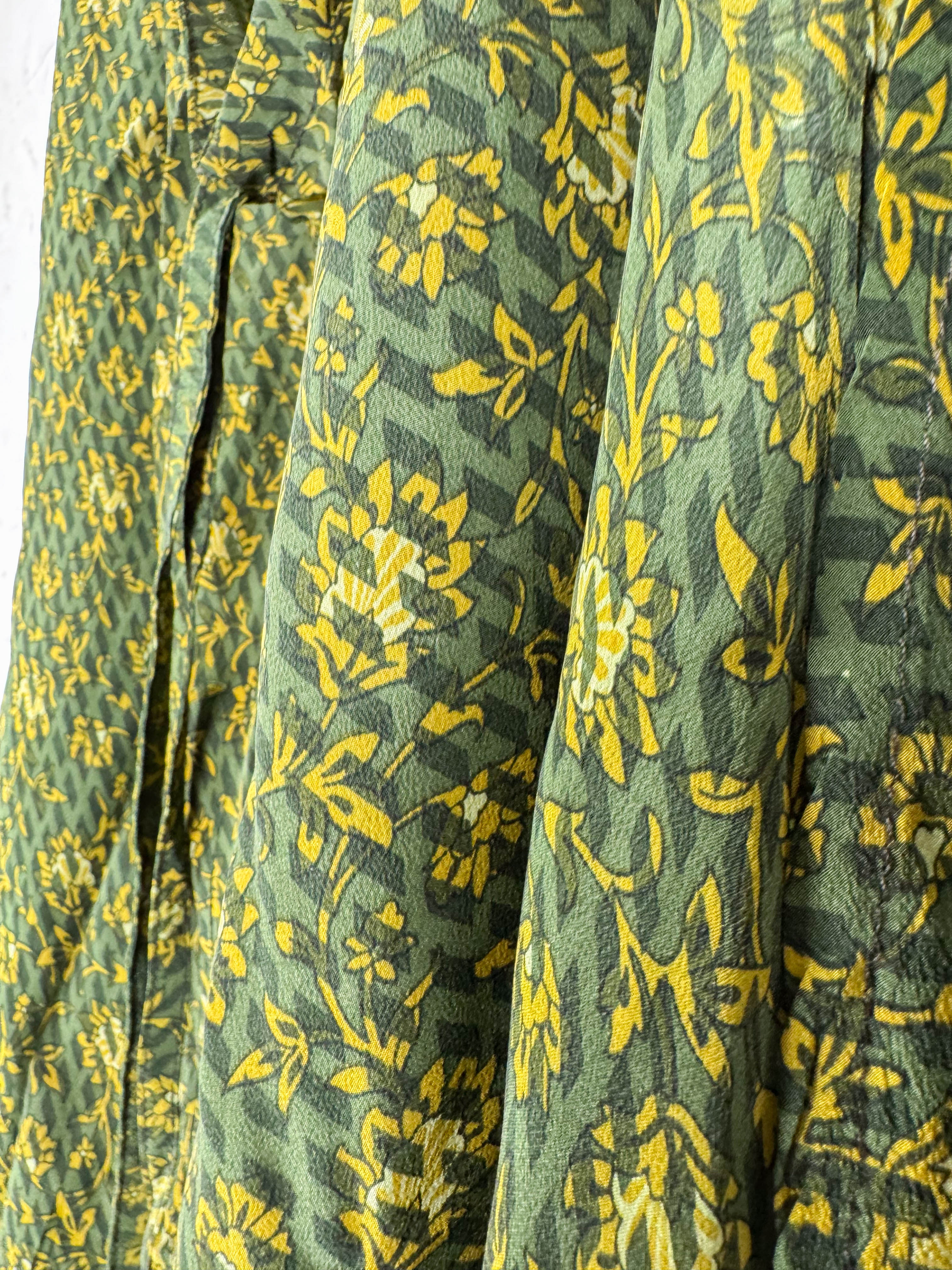 Silk halter dress - Love Protect Sustain