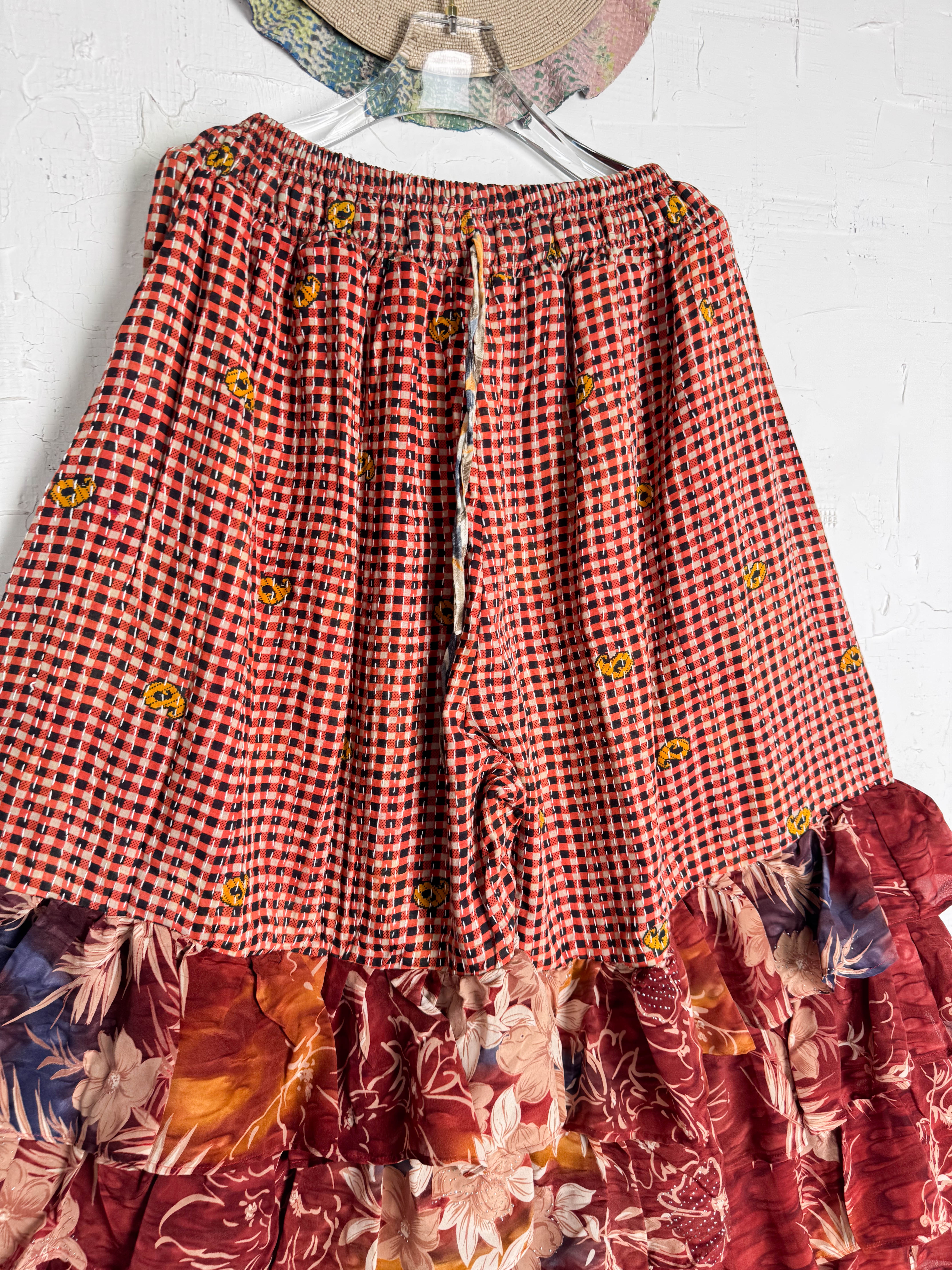 Stylish silk pants for travel - Love Protect Sustain