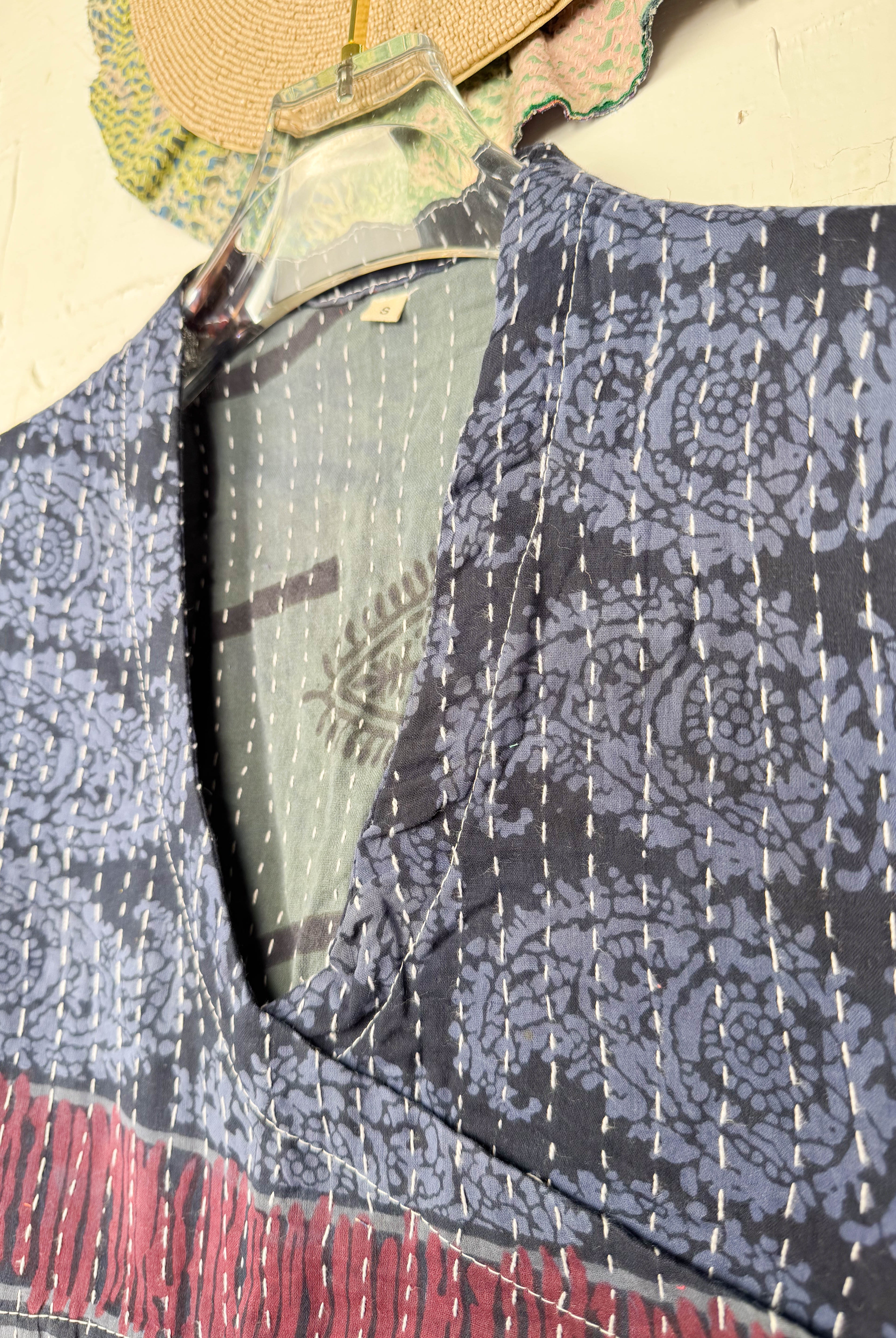 Summer Kantha Top - Love Protect Sustain