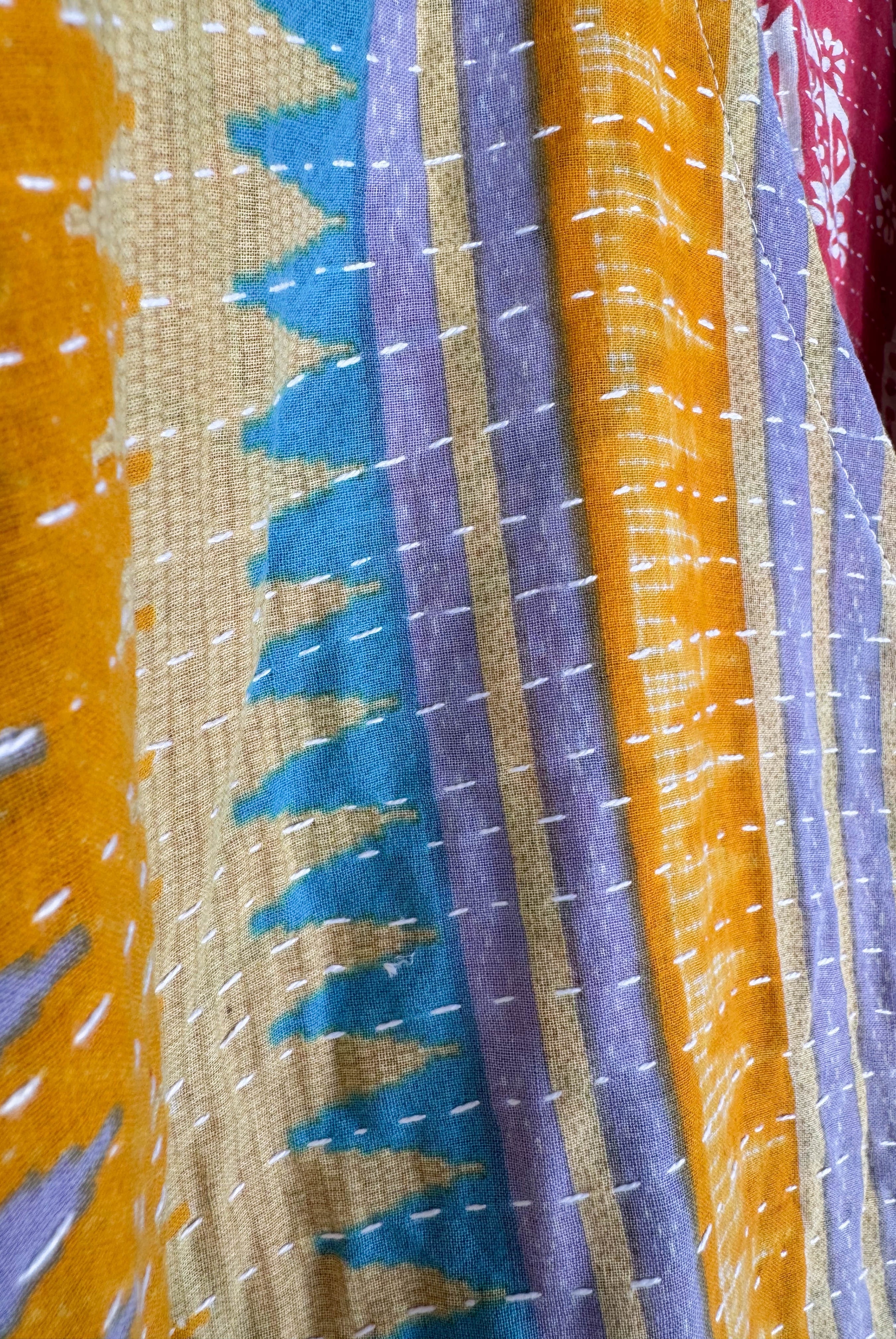 Summer Kantha dress- Love Protect Sustain