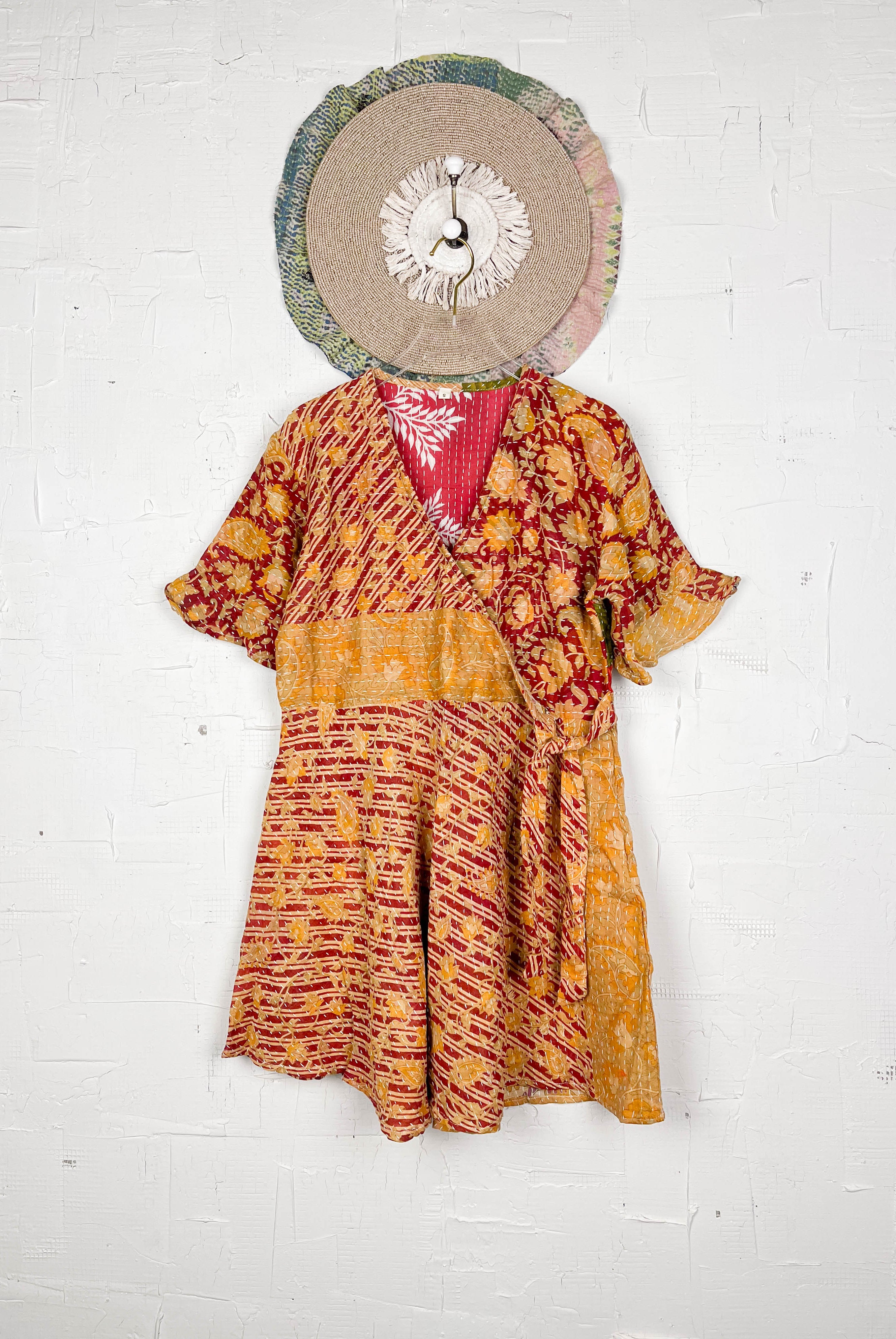 Summer Kantha dress - Love Protect Sustain