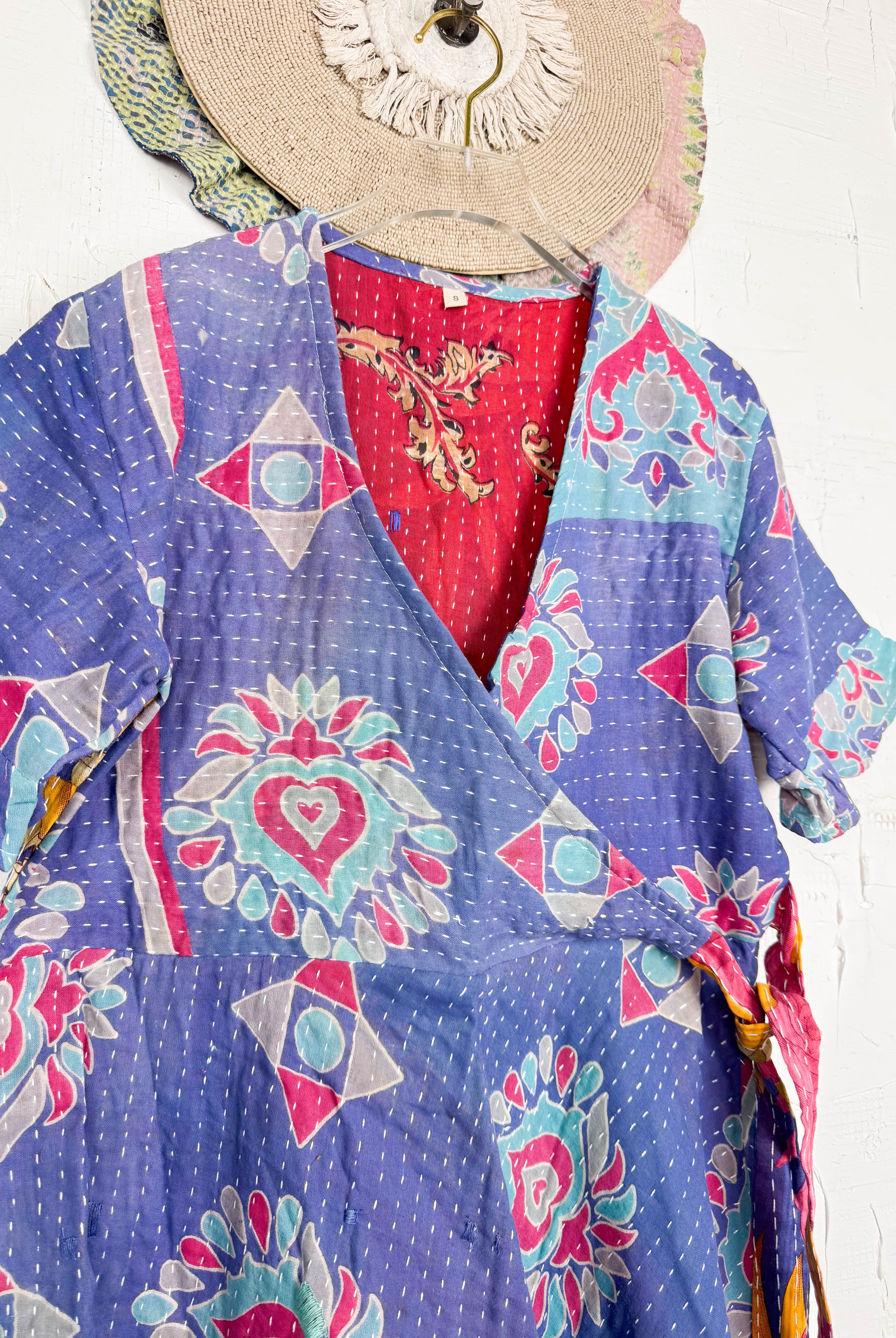 Summer Kantha dress - Love Protect Sustain