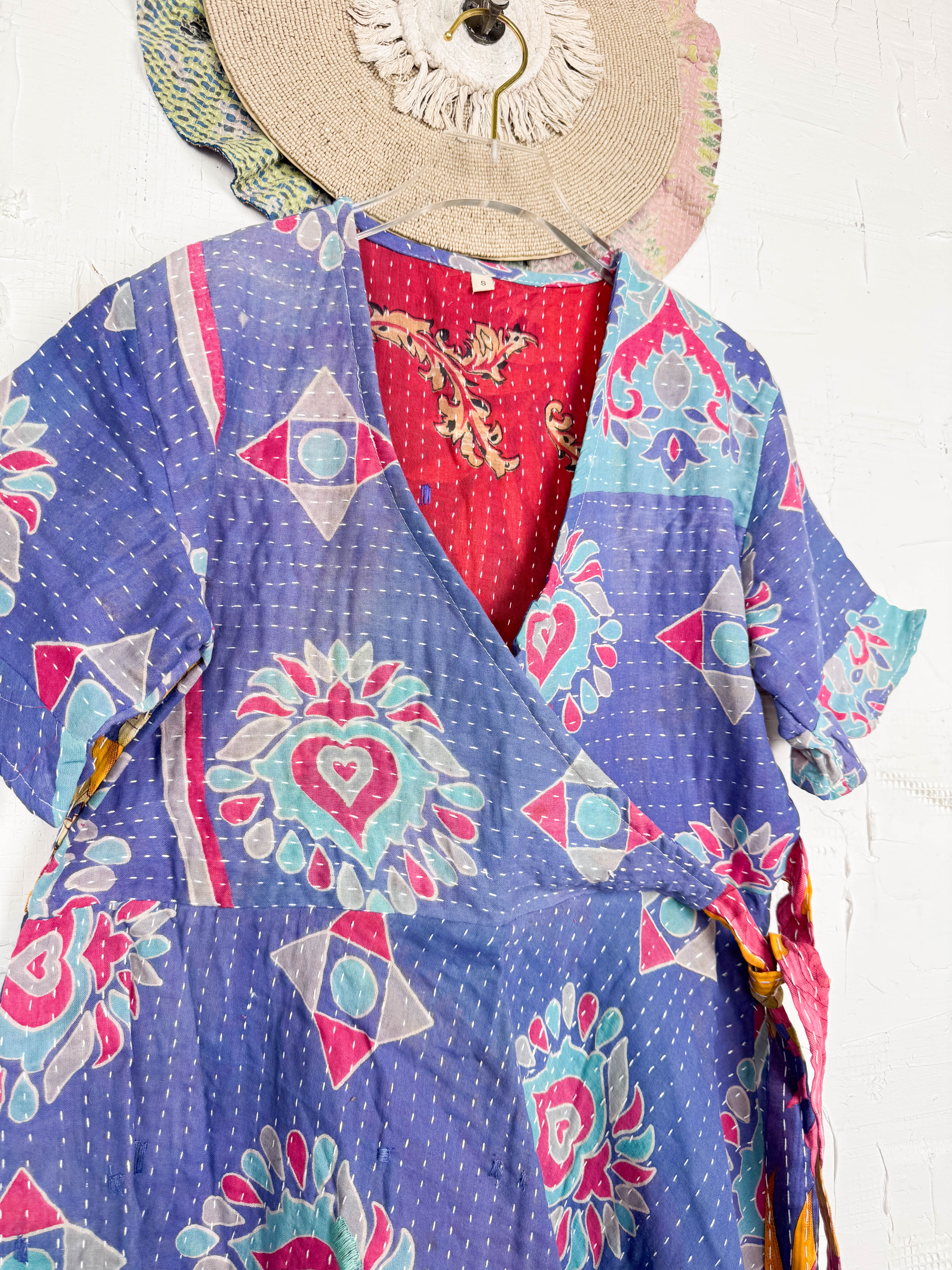 Summer Kantha dress - Love Protect Sustain