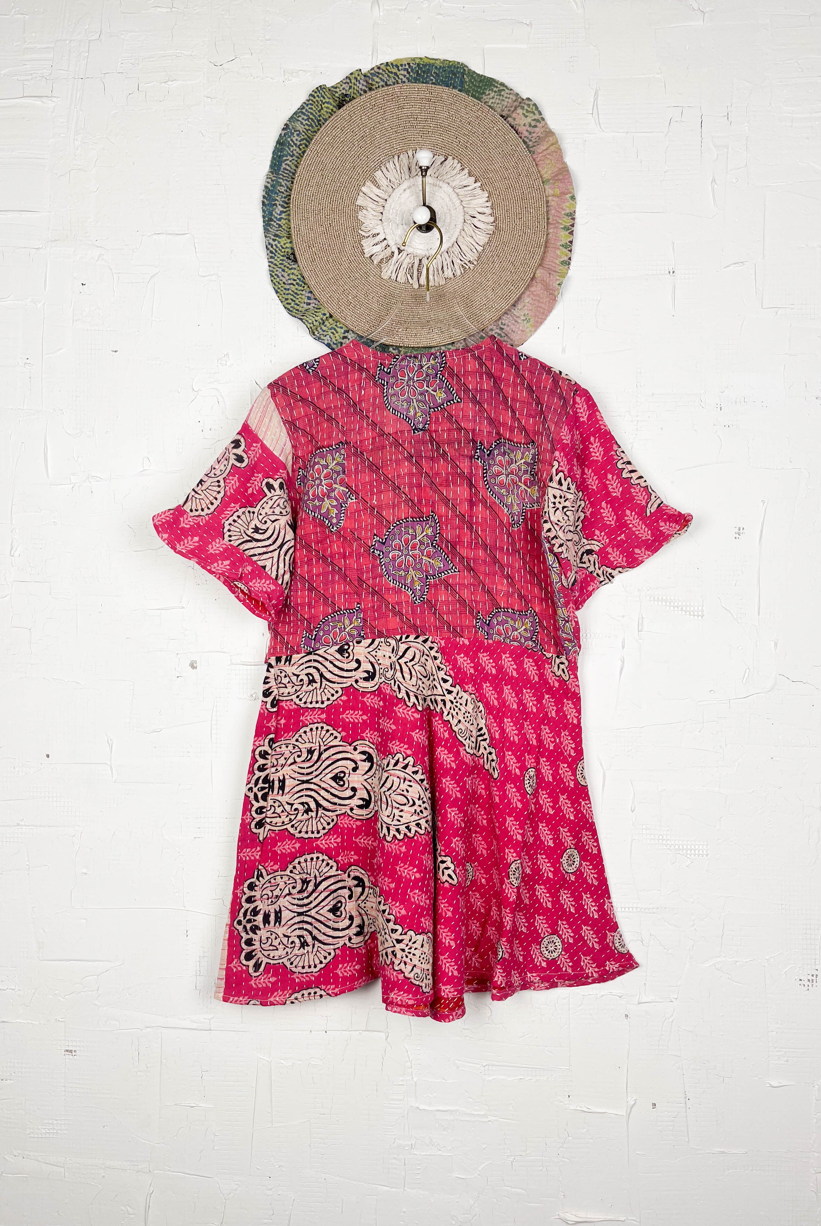 Summer Kantha dress - Love Protect Sustain