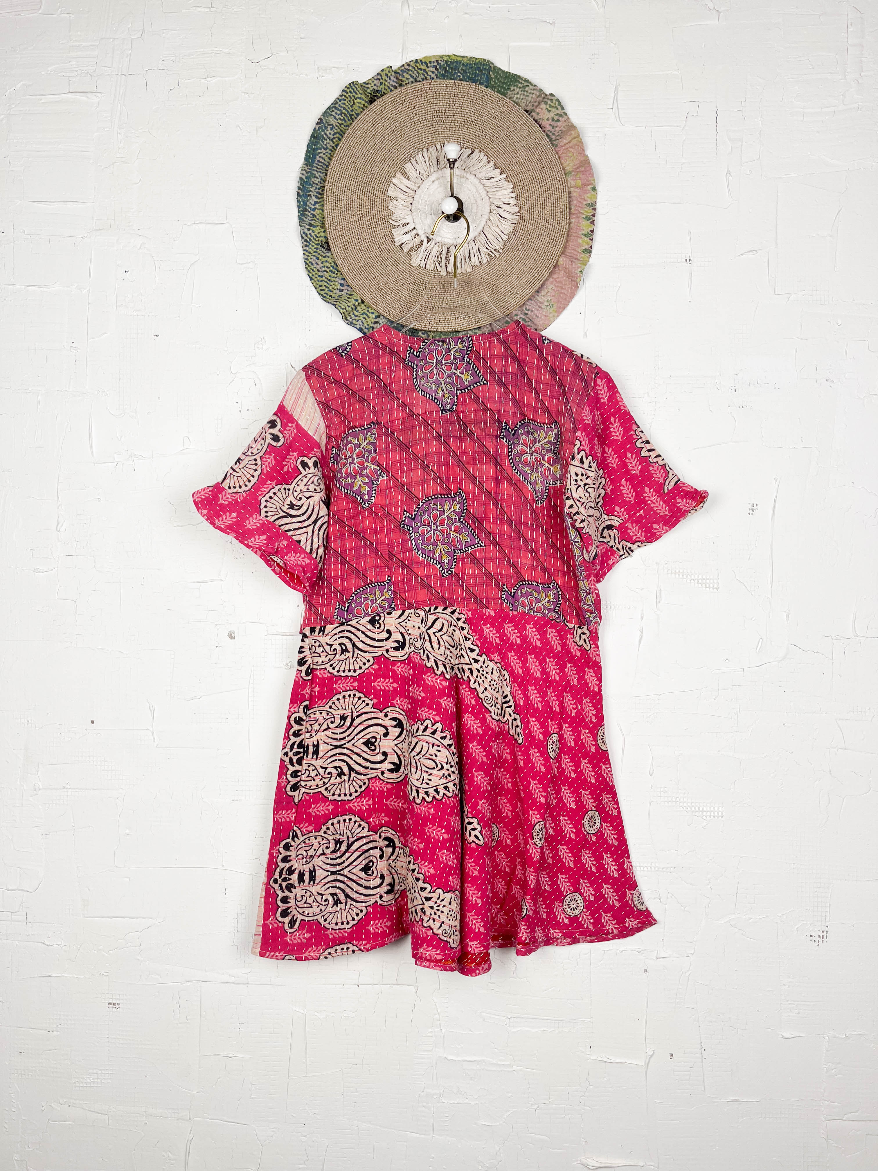 Summer Kantha dress - Love Protect Sustain