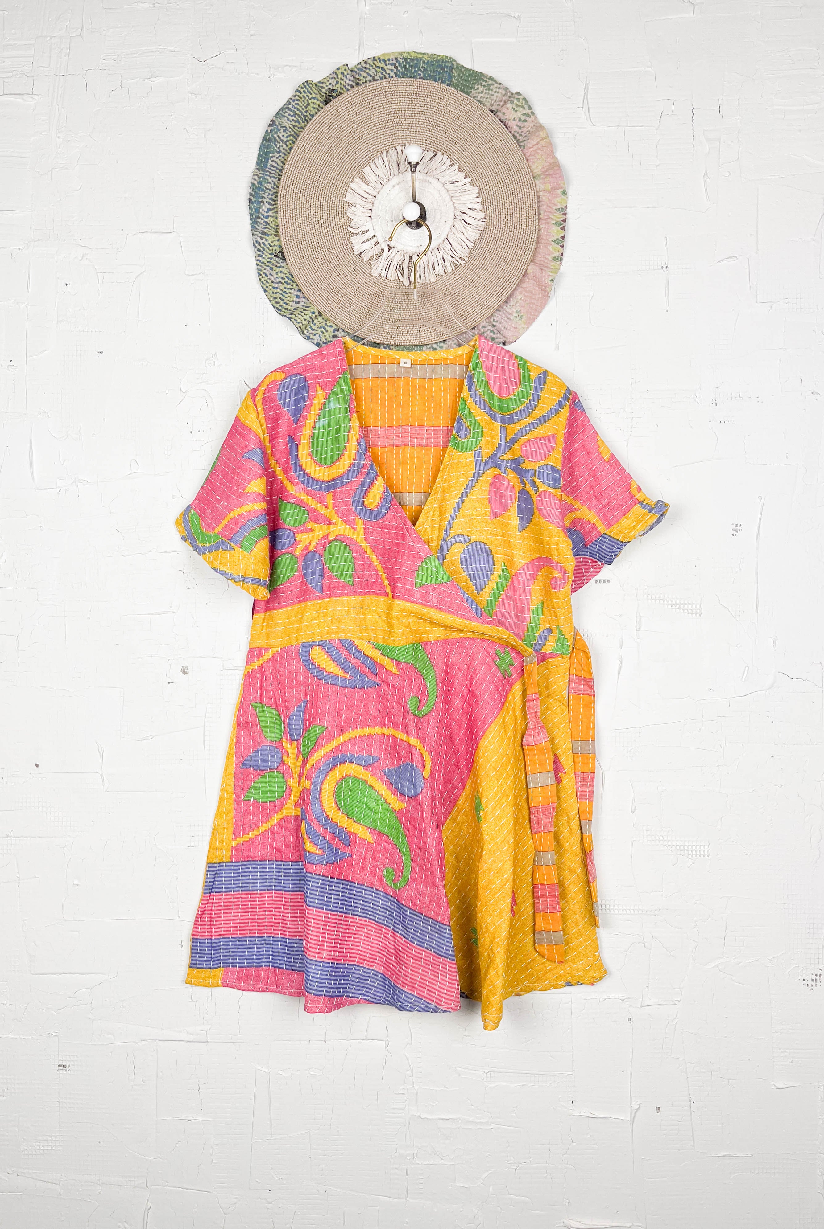 Summer Kantha dress - Love Protect Sustain