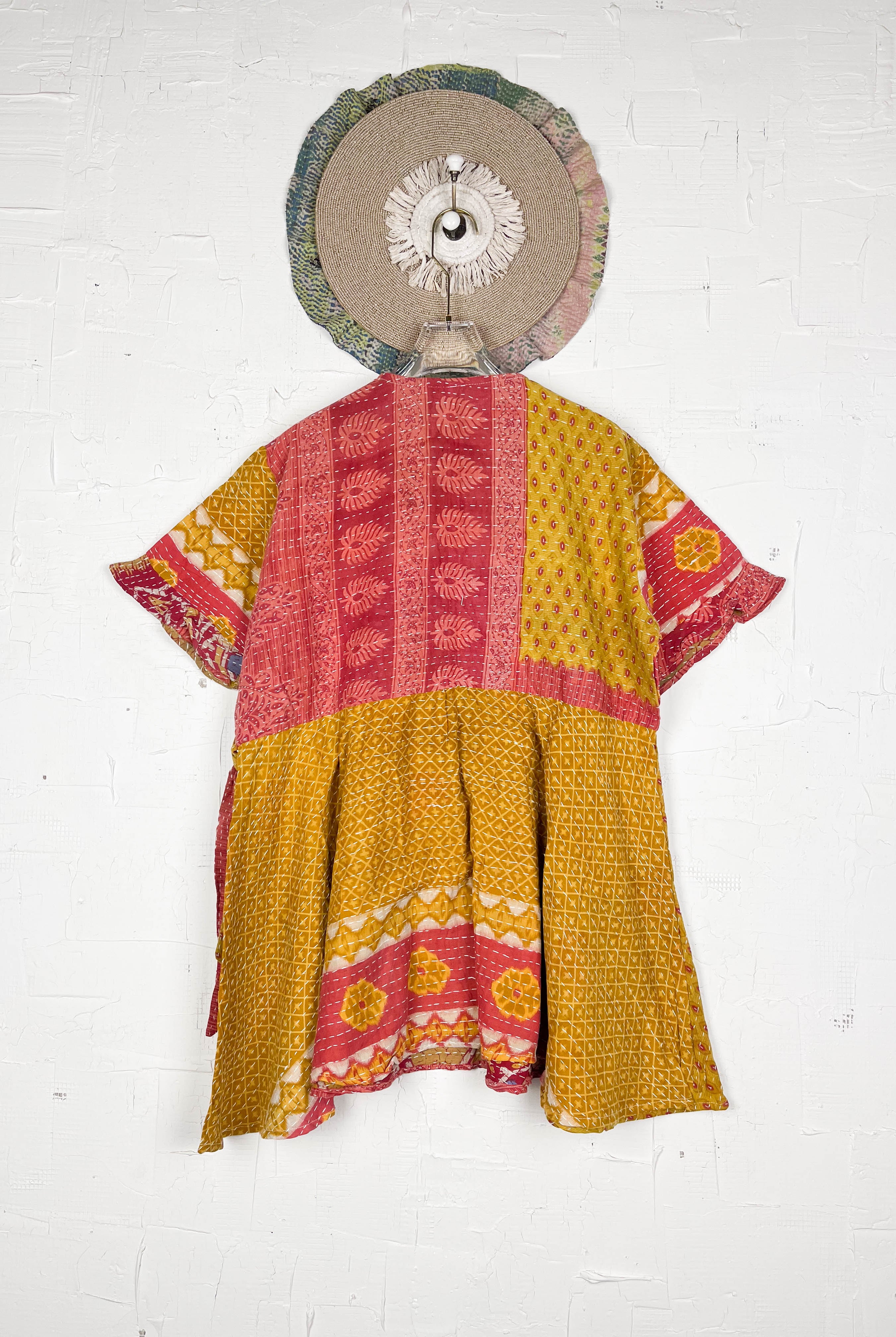 Summer Kantha dress - Love Protect Sustain