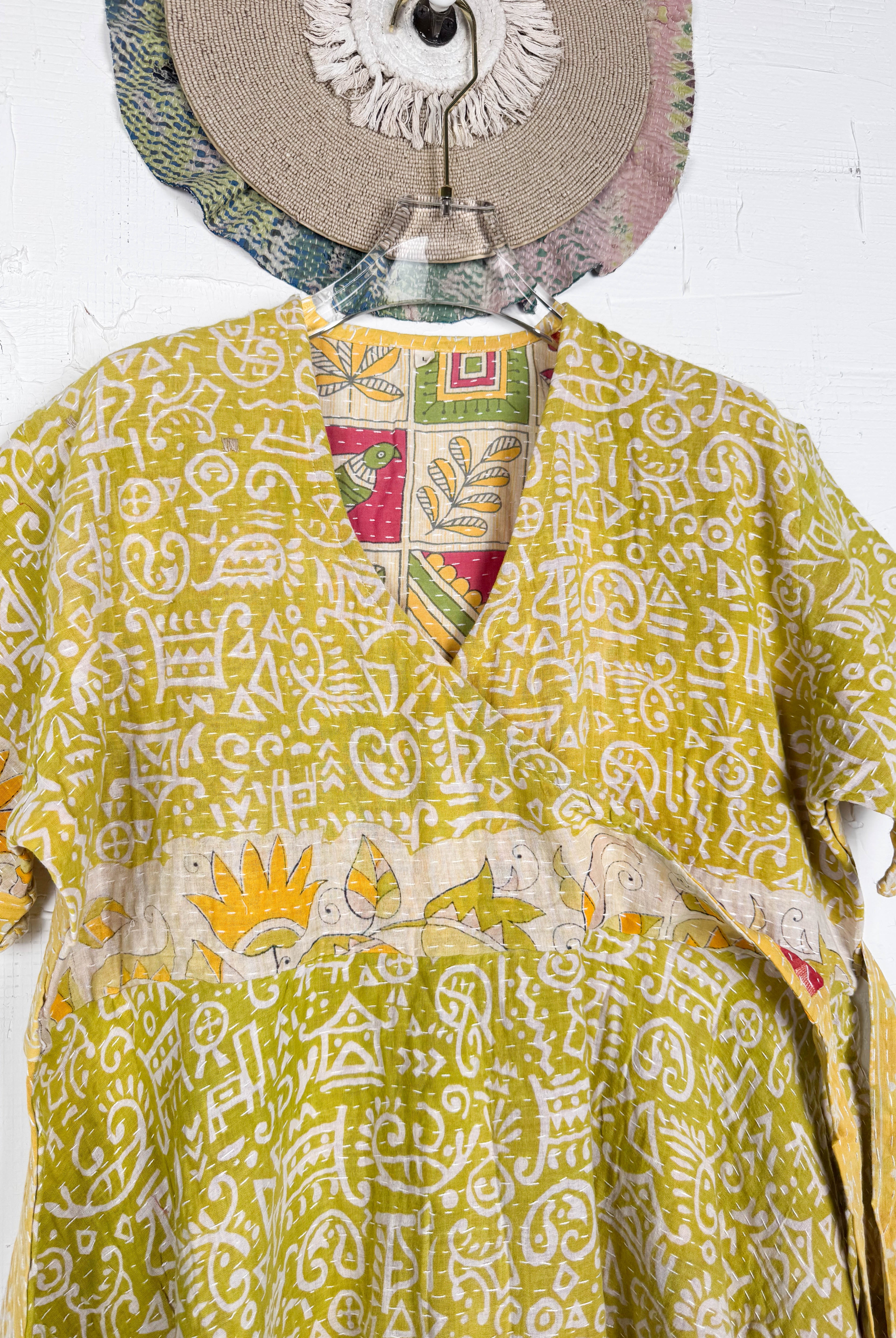 Summer Kantha dress - Love Protect Sustain