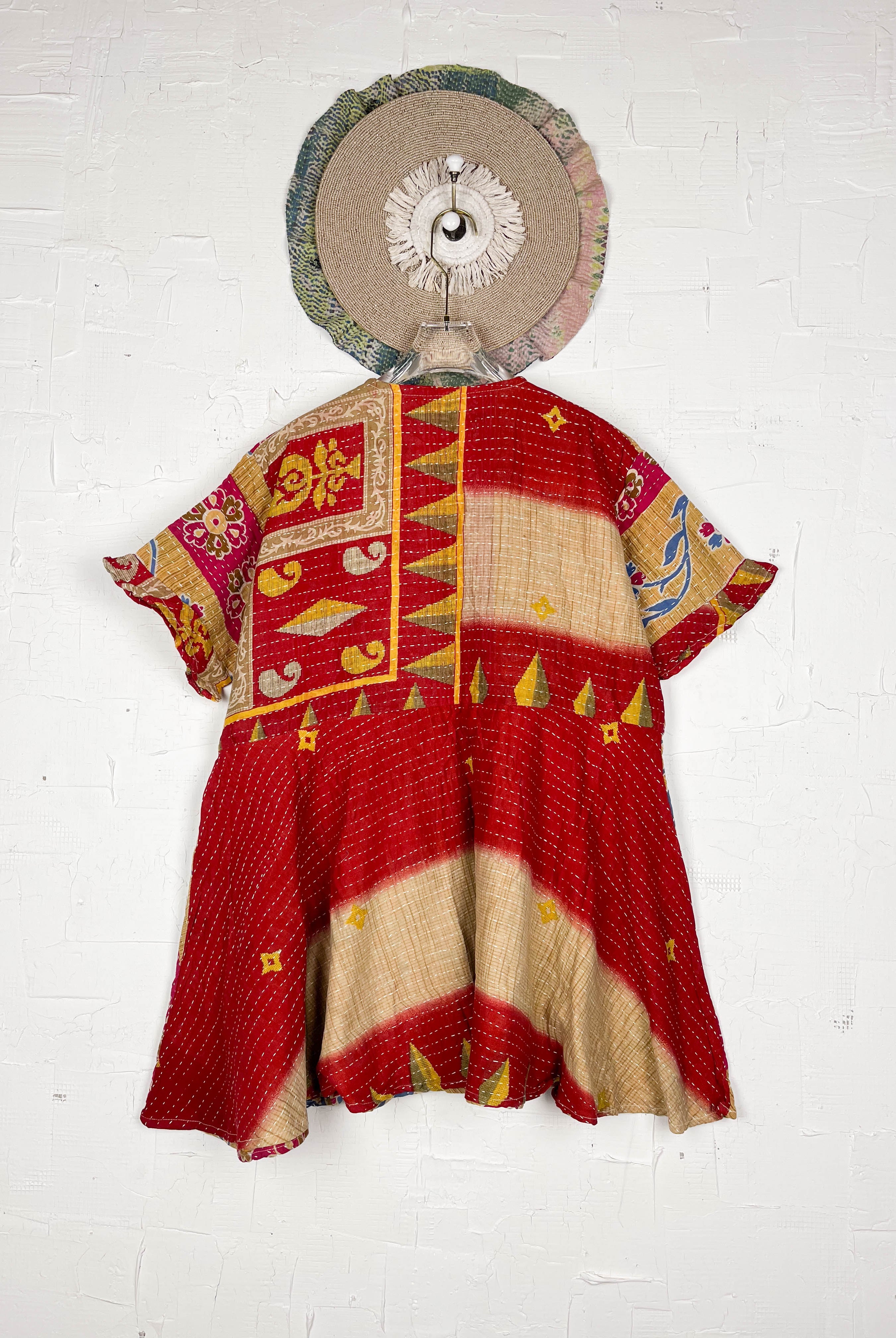 Summer Kantha dress- Love Protect Sustain