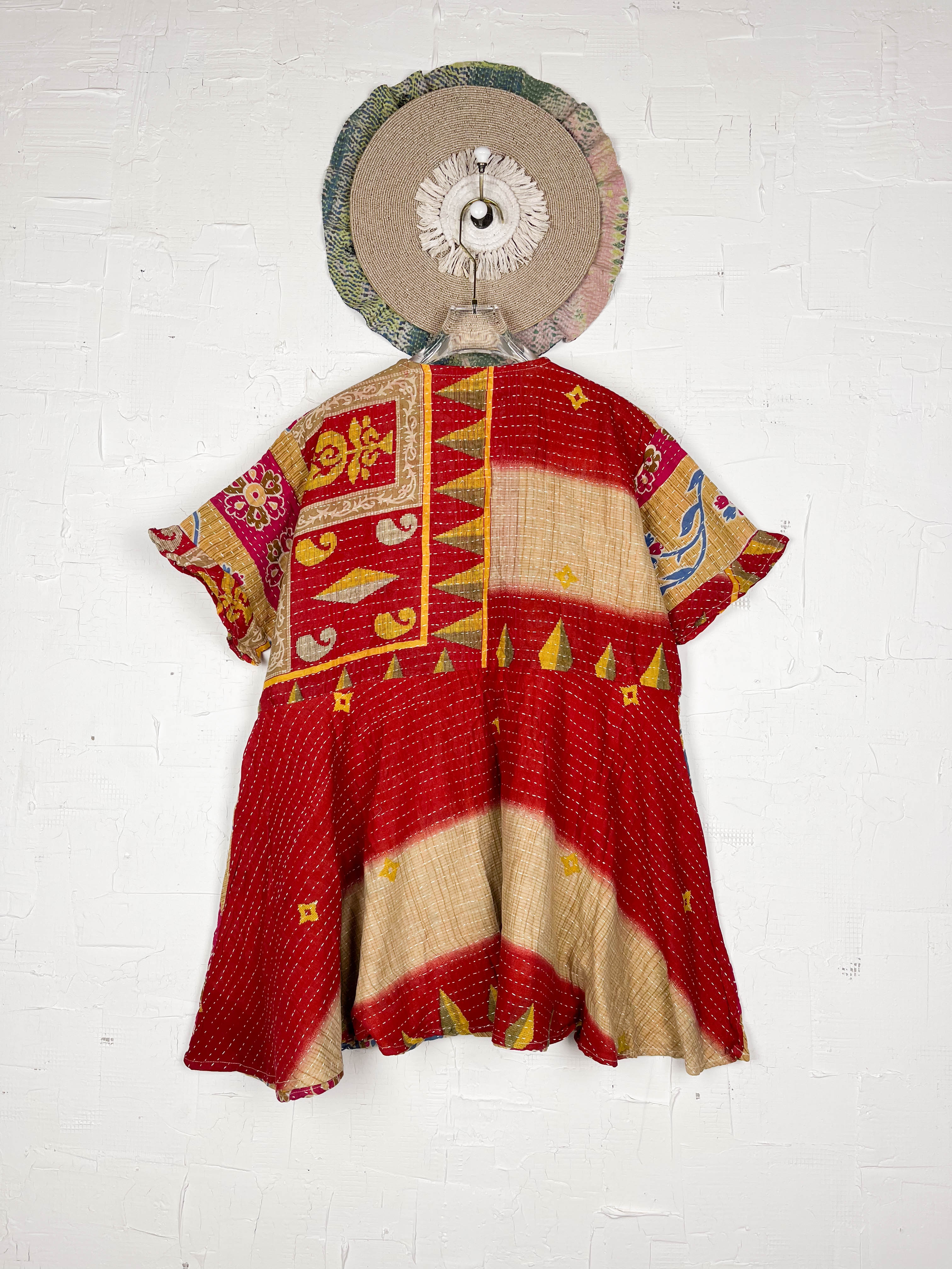 Summer Kantha dress- Love Protect Sustain