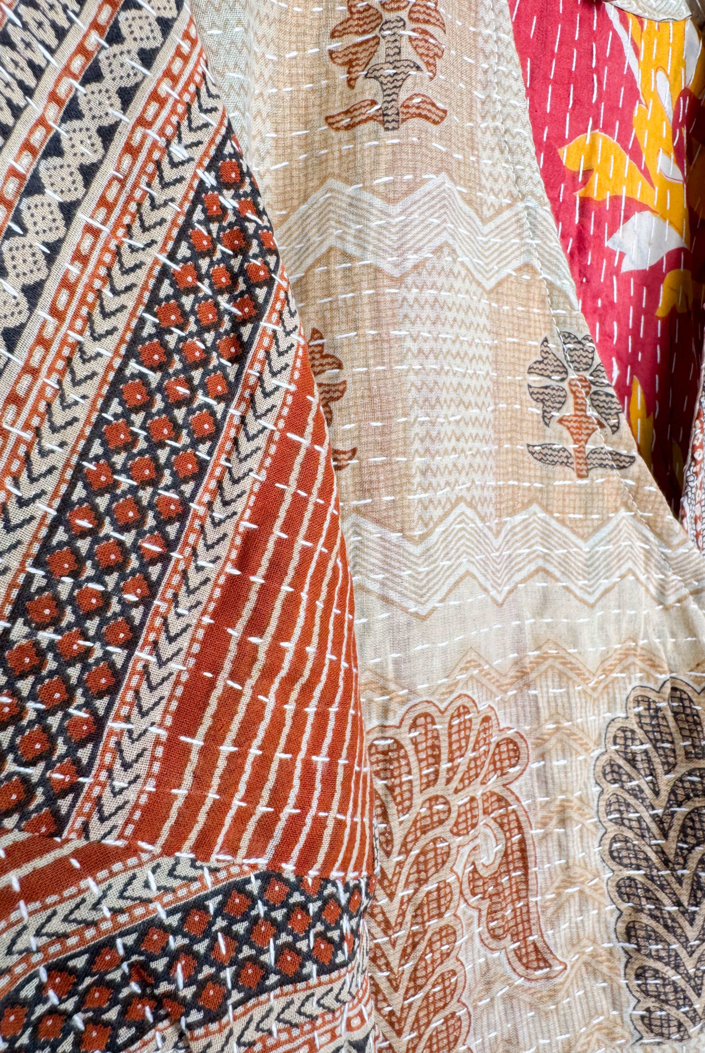 Summer Kantha dress - Love Protect Sustain