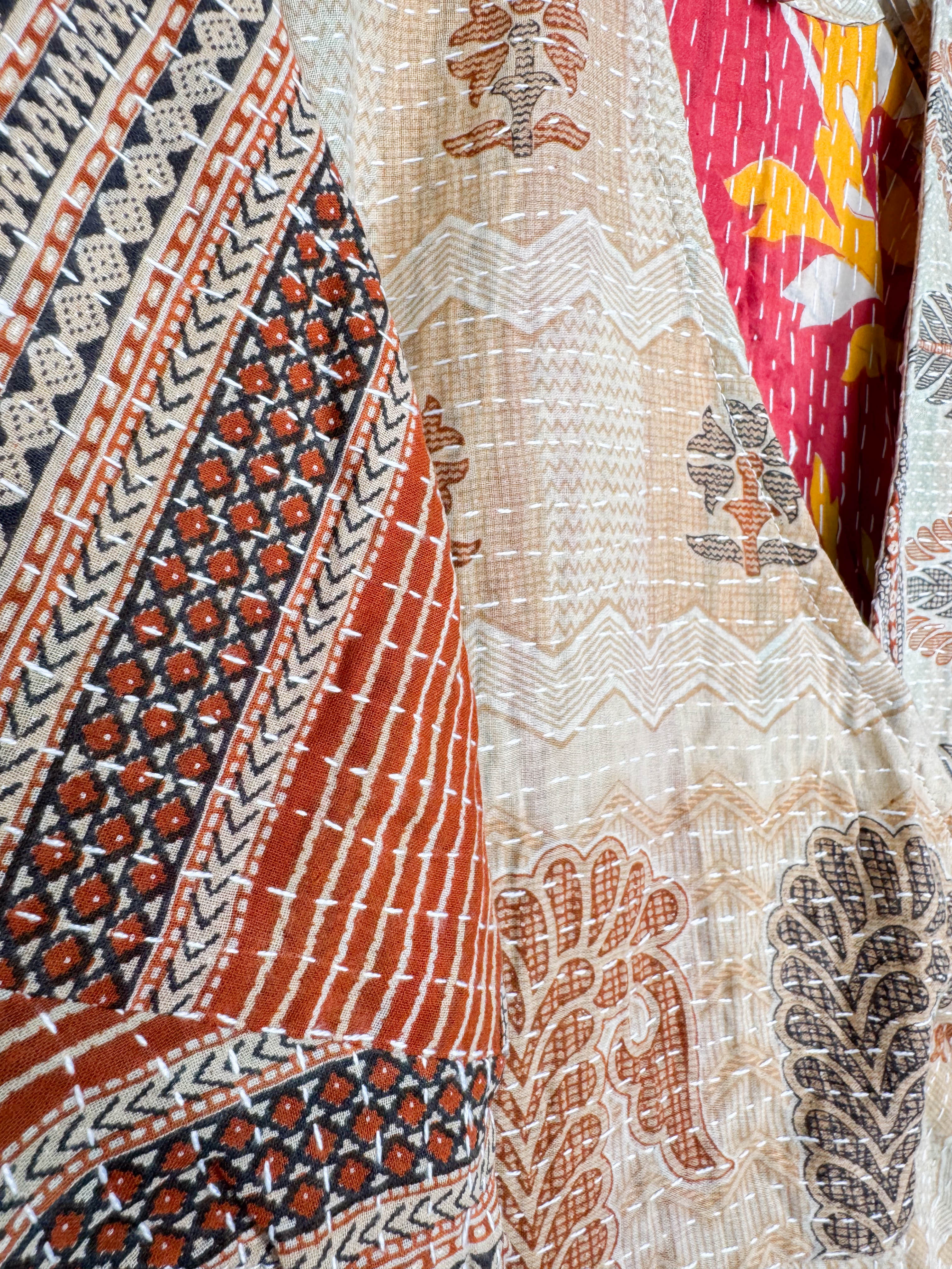 Summer Kantha dress - Love Protect Sustain