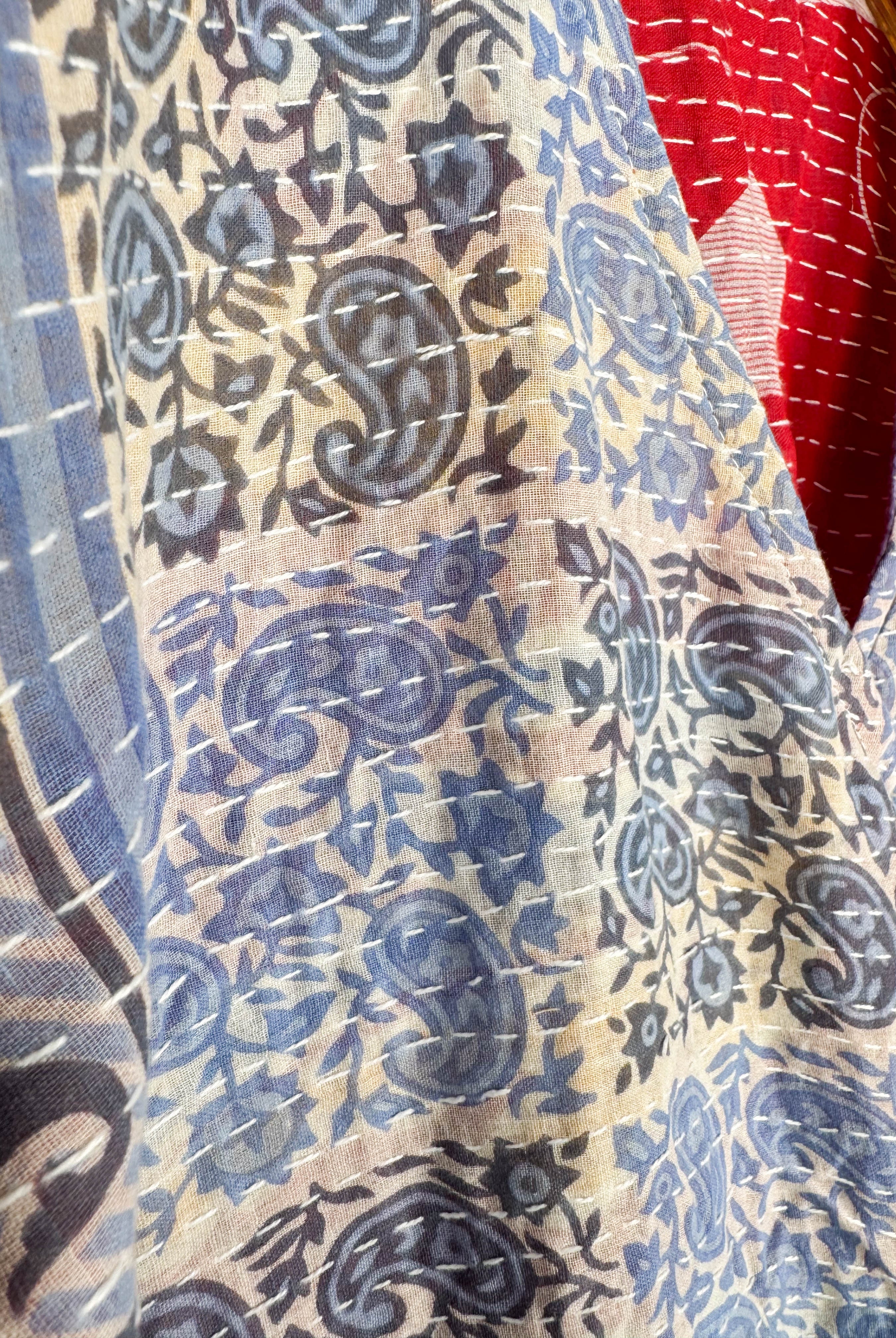 Summer Kantha dress- Love Protect Sustain