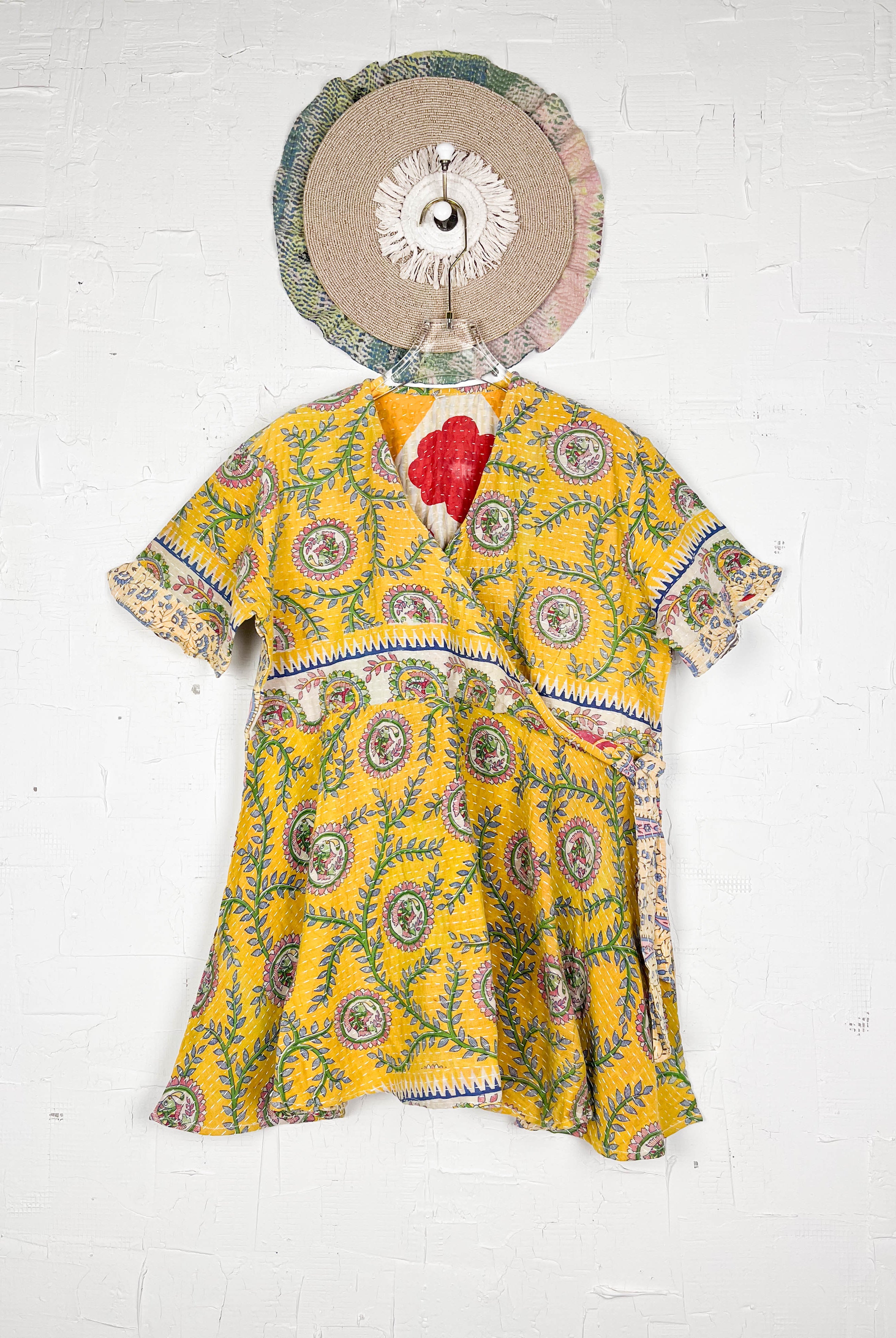 Summer Kantha dress - Love Protect Sustain