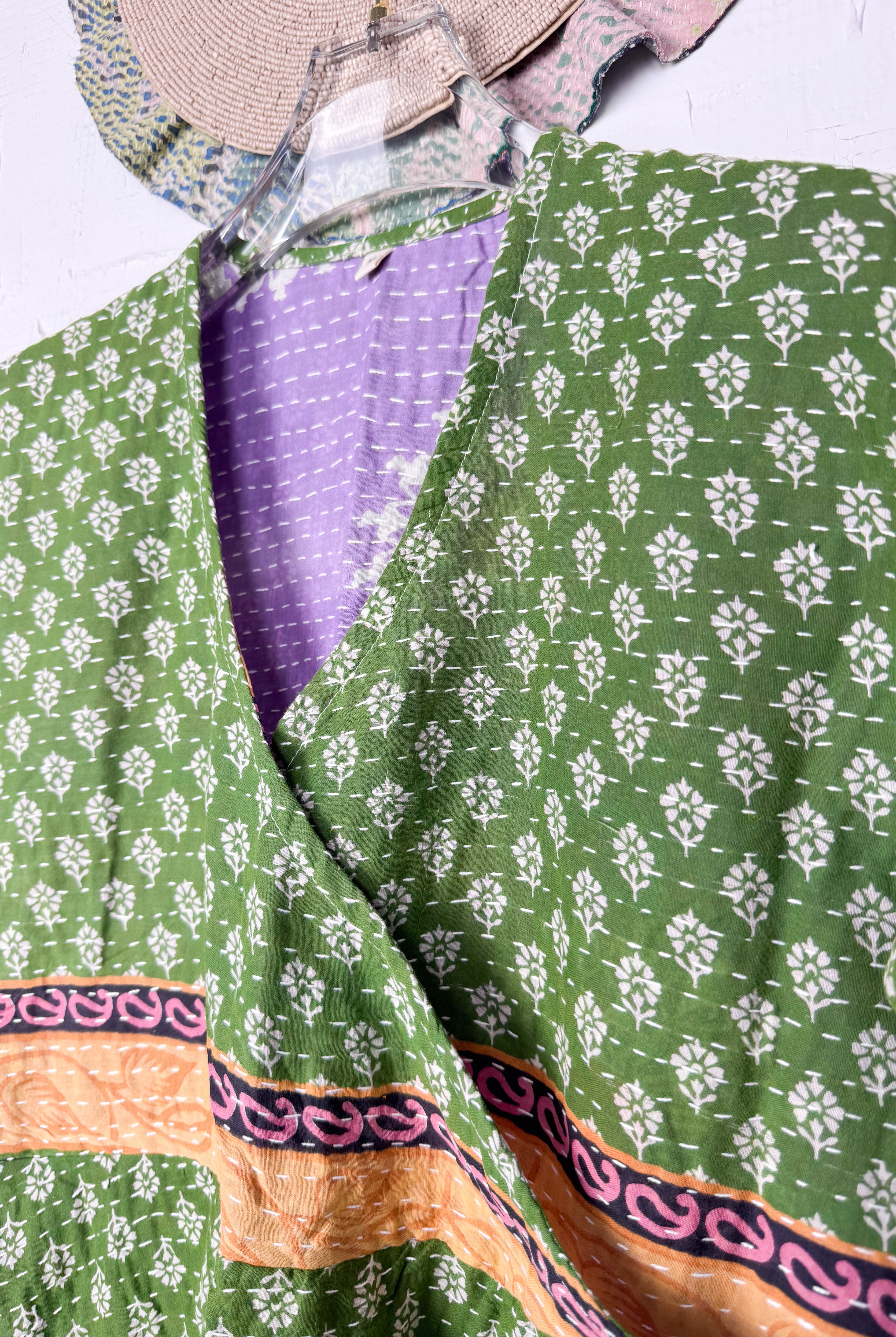 Summer Kantha dress - Love Protect Sustain