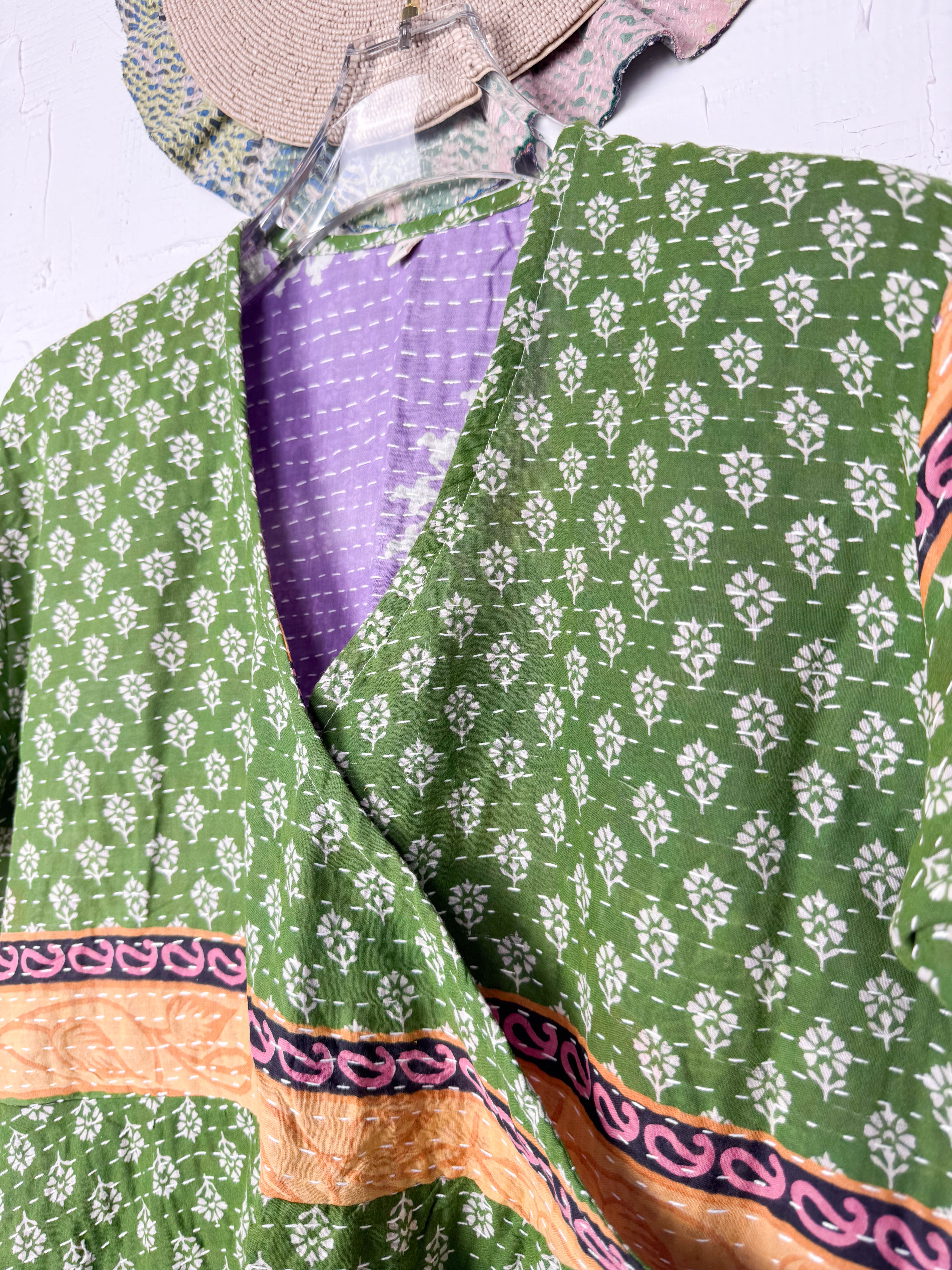 Summer Kantha dress - Love Protect Sustain