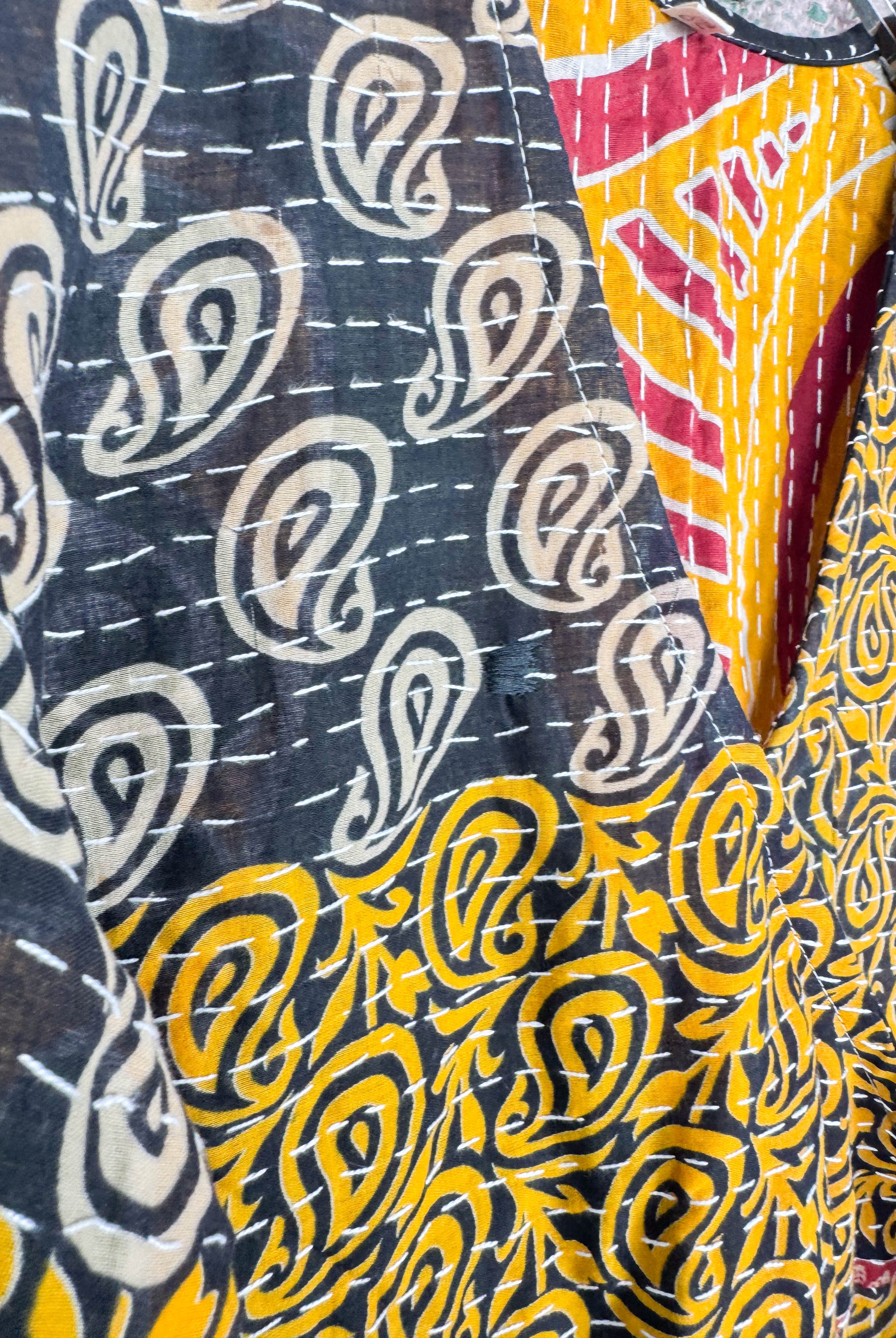 Summer Kantha dress - Love Protect Sustain