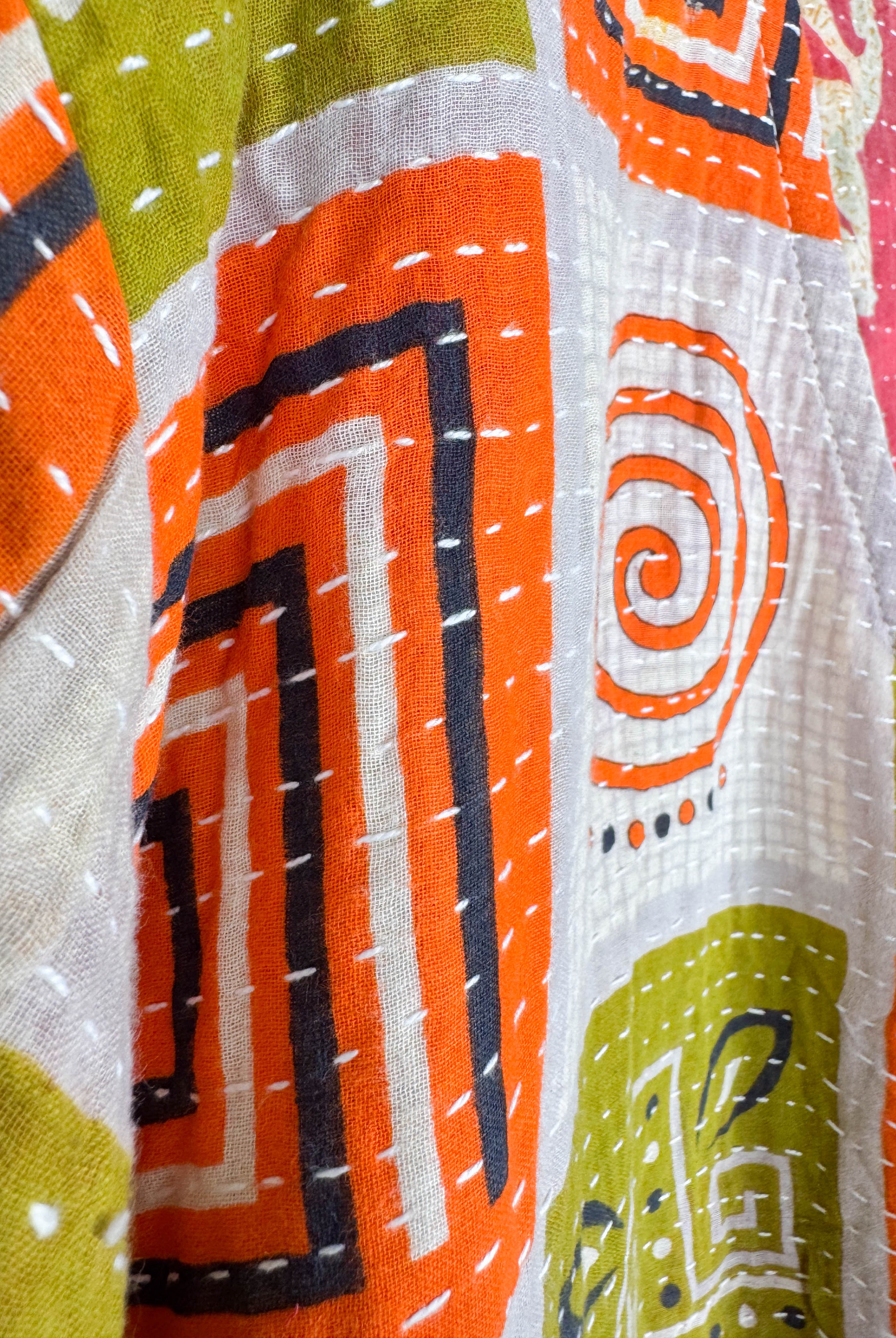 Summer Kantha dress- Love Protect Sustain