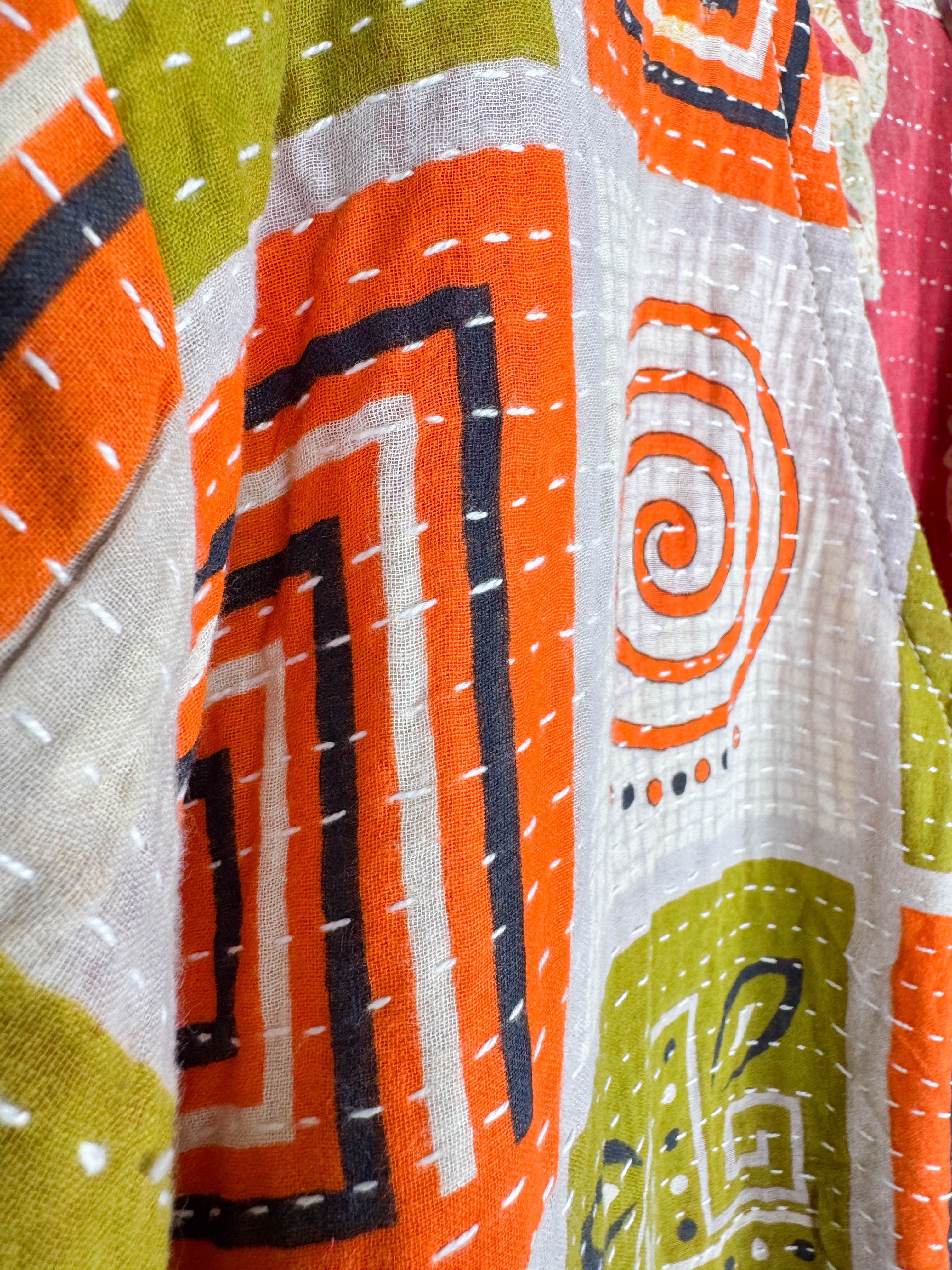 Summer Kantha dress- Love Protect Sustain