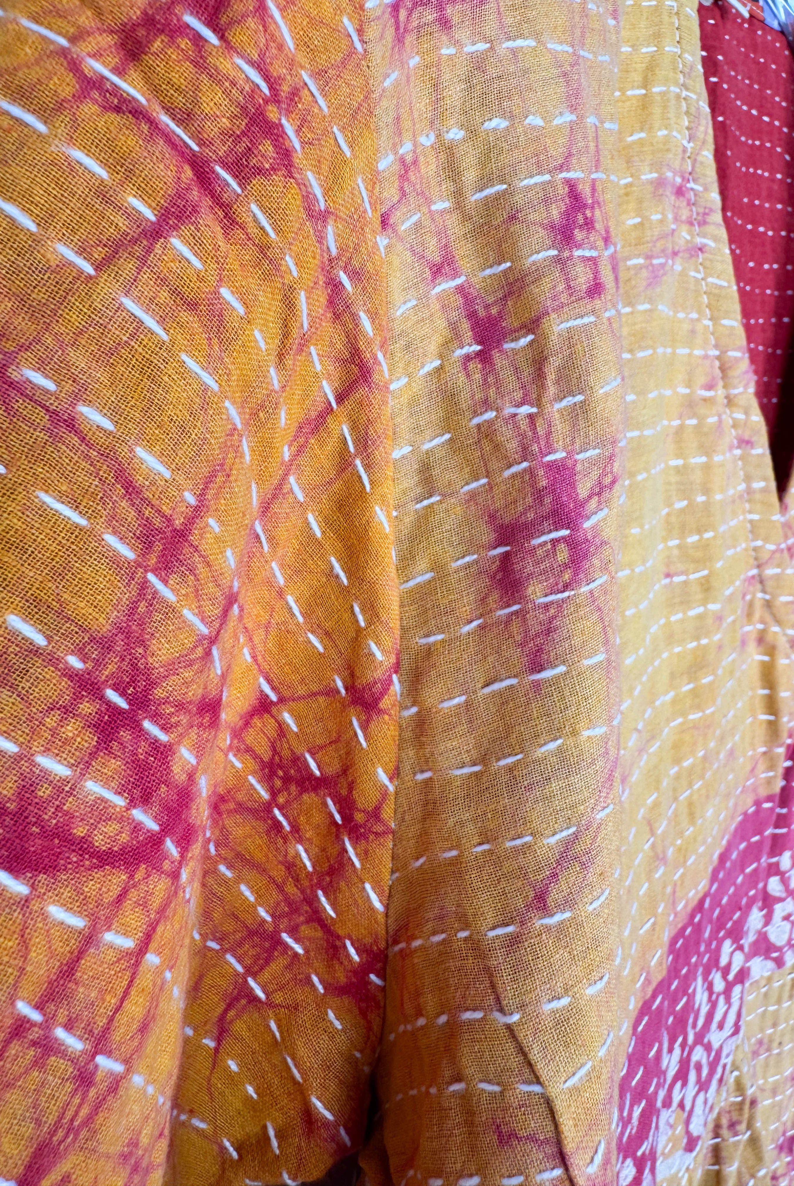 Summer Kantha dress - Love Protect Sustain