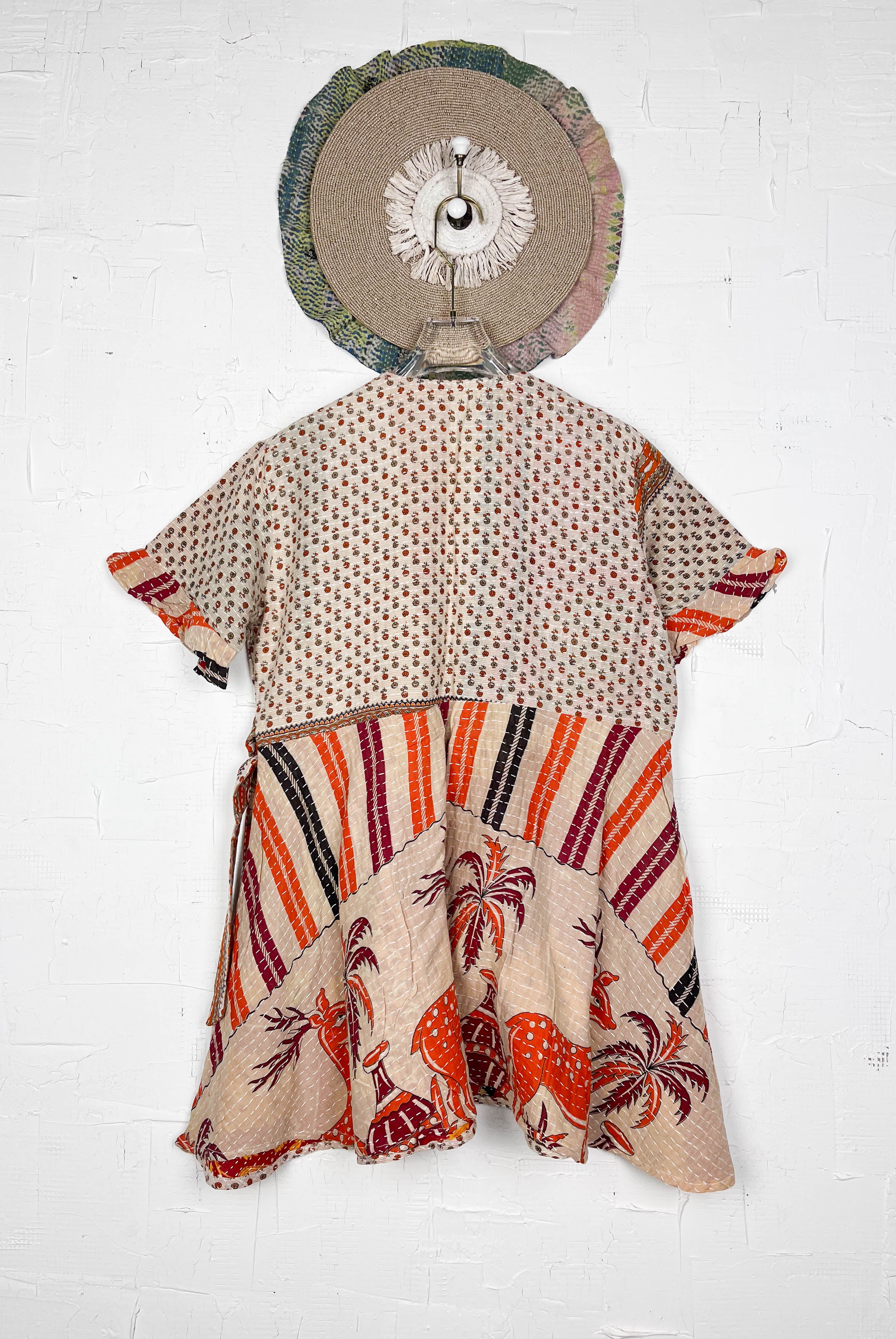 Summer Kantha dress - Love Protect Sustain