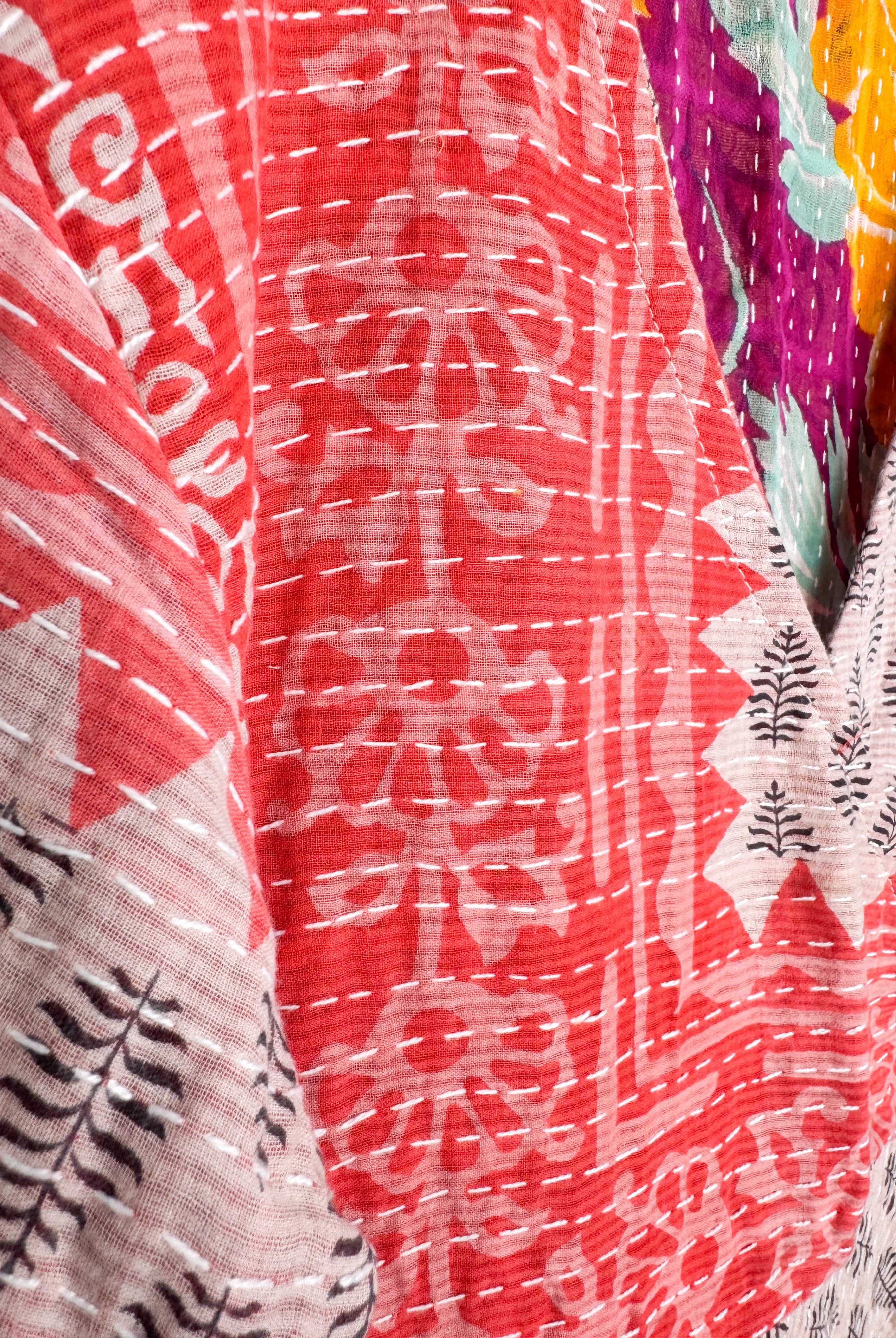 Summer Kantha dress - Love Protect Sustain