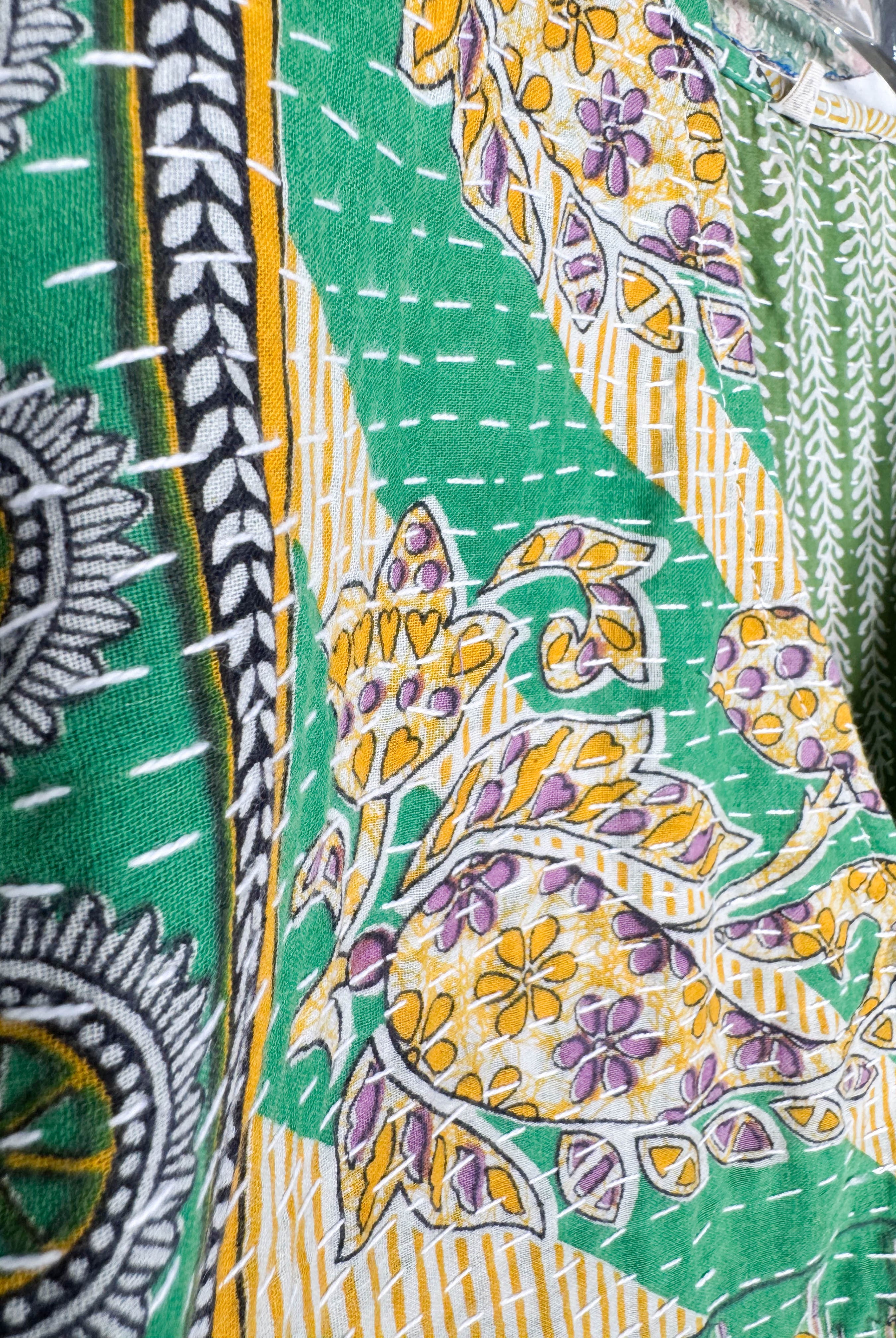 Summer Kantha dress - Love Protect Sustain