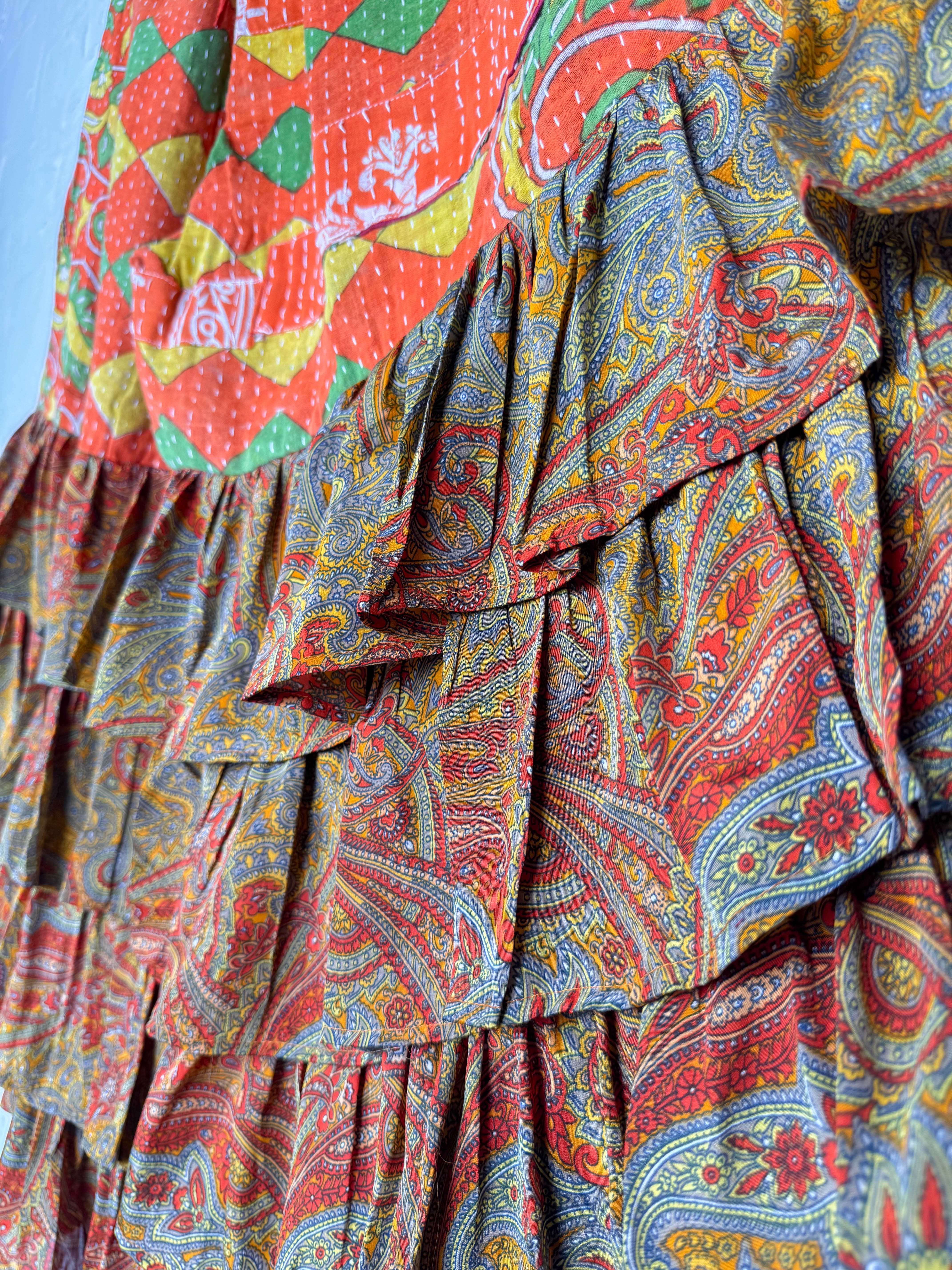 Summer Kantha pants - Love Protect Sustain