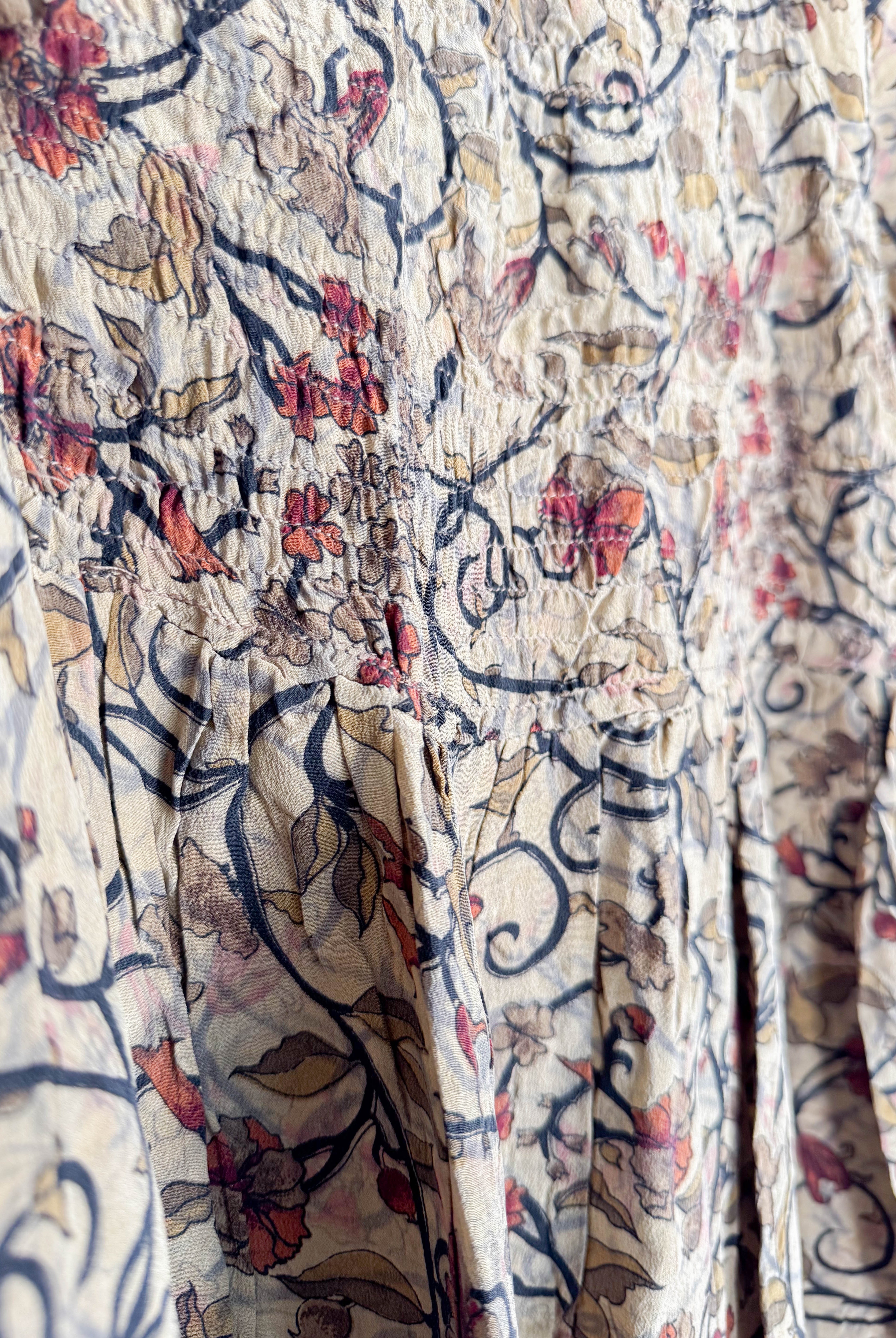 Summer Silk Dress - Love Protect Sustain