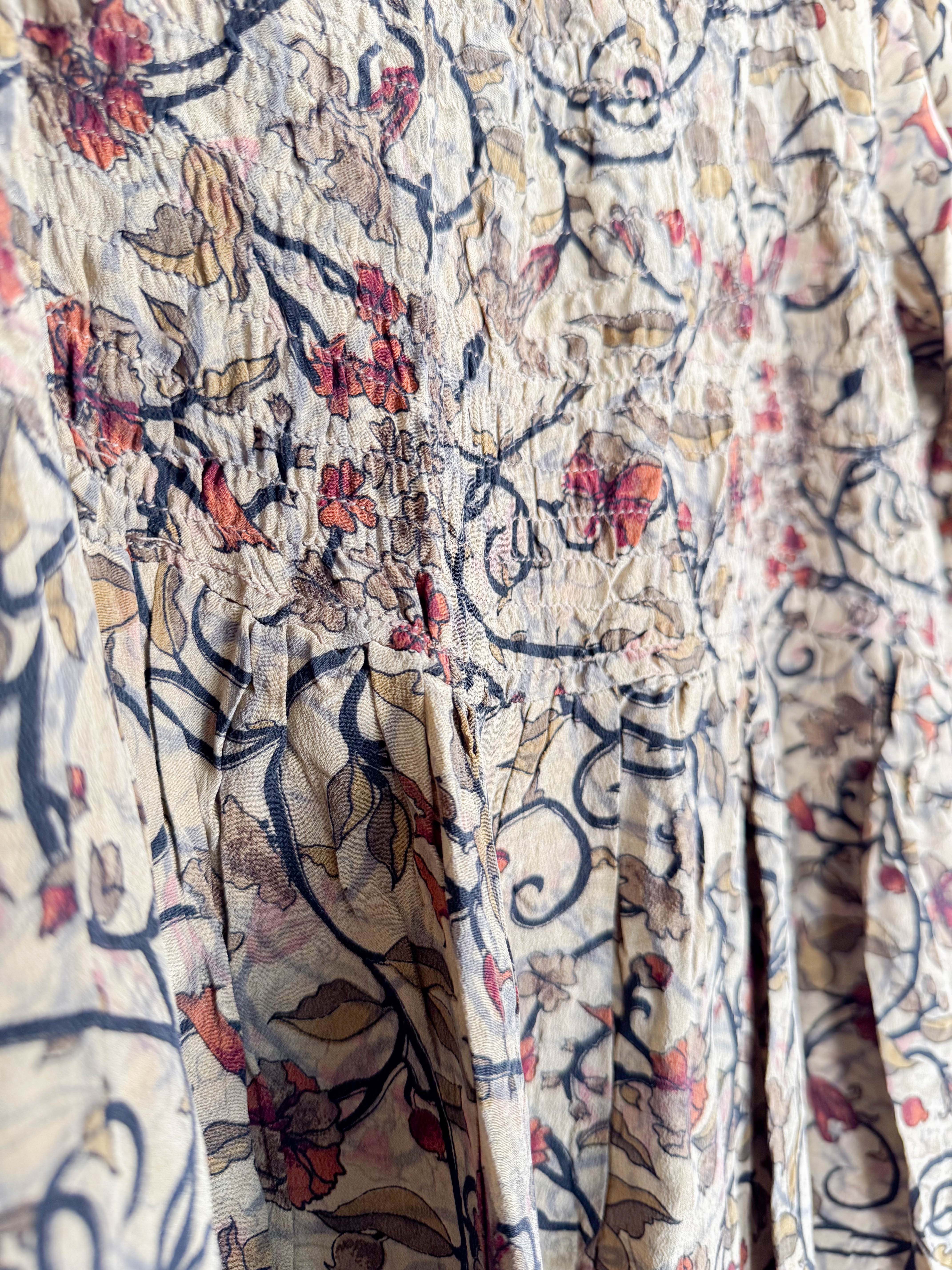 Summer Silk Dress - Love Protect Sustain