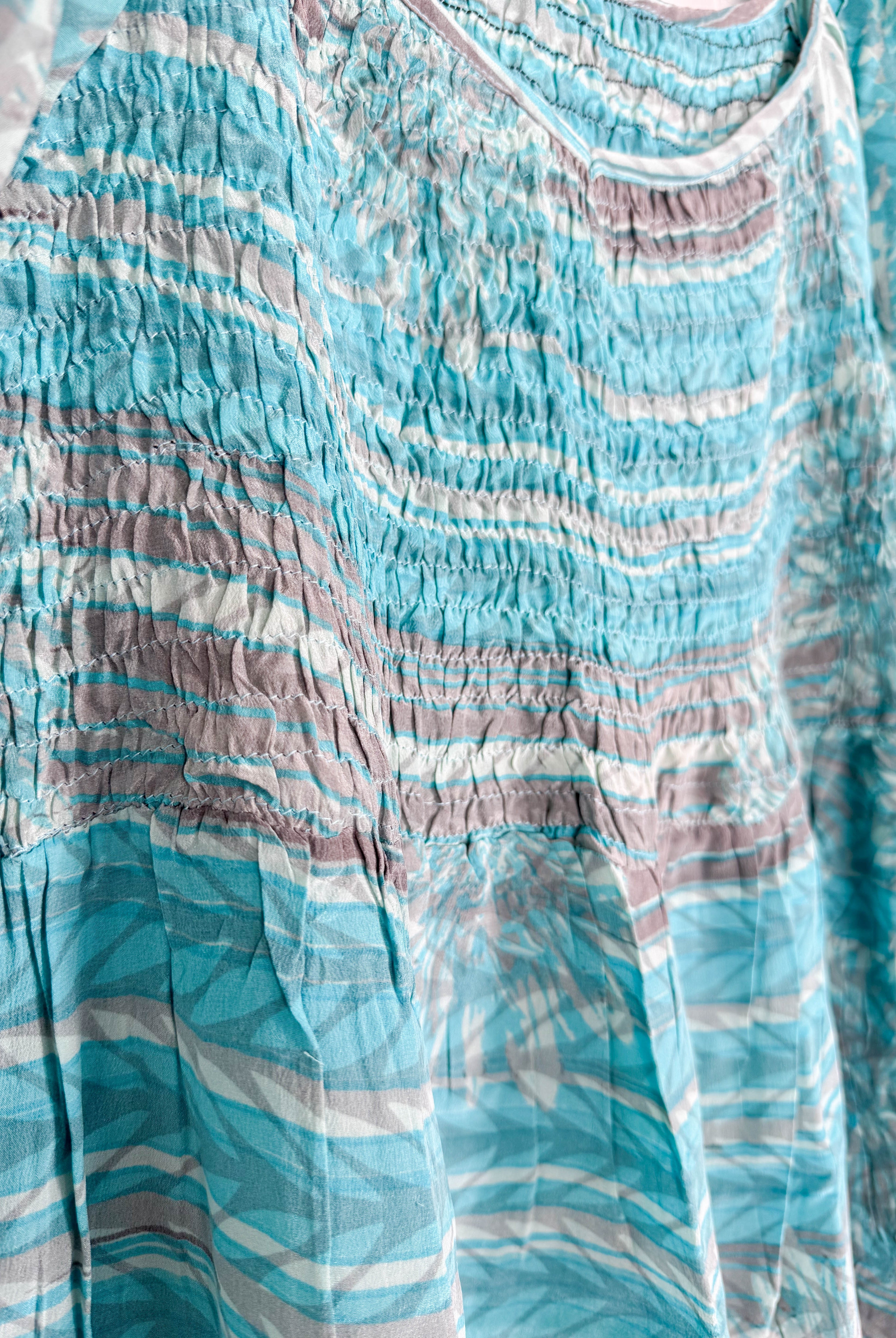 Summer Silk Dress - Love Protect Sustain