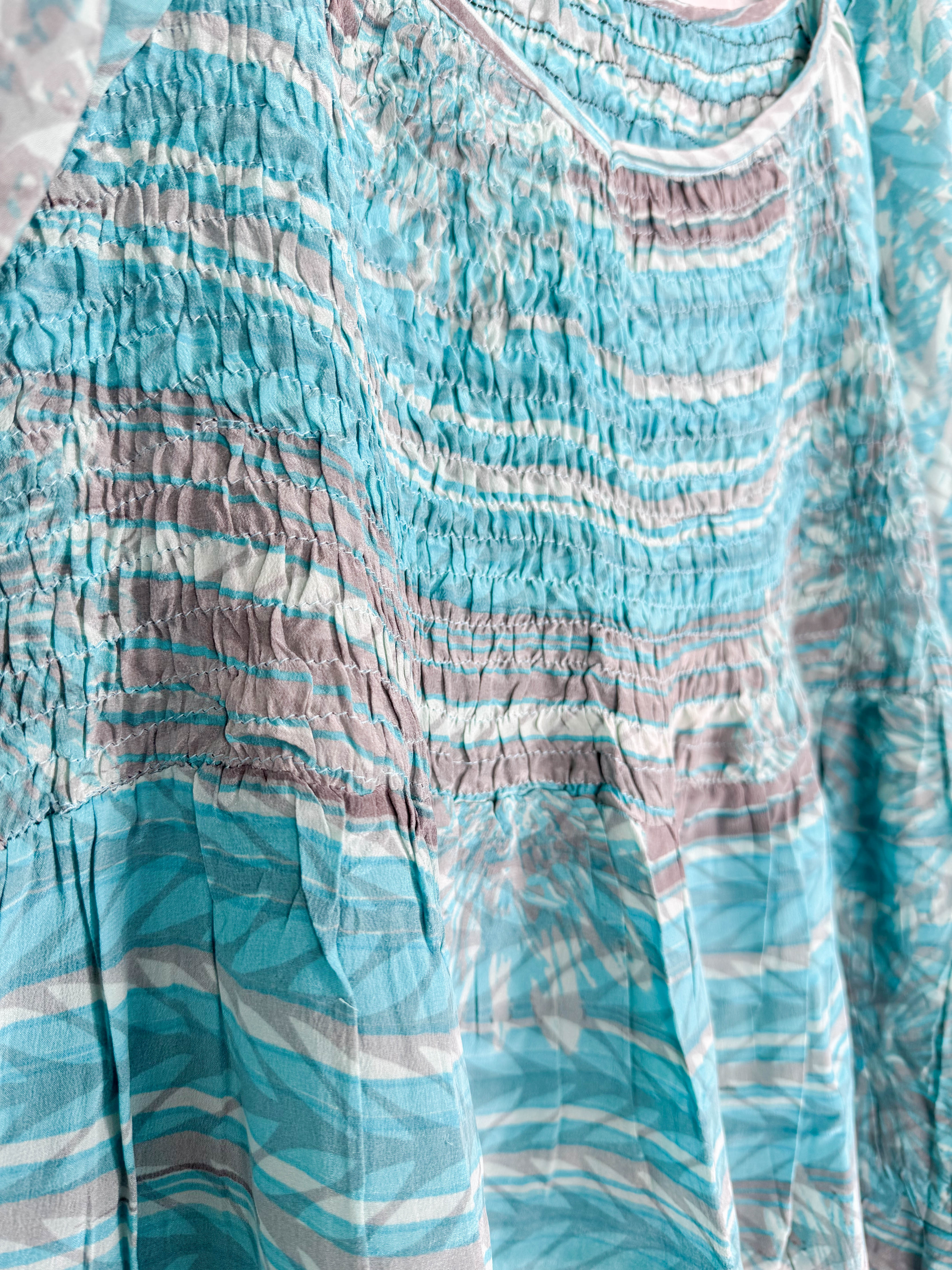 Summer Silk Dress - Love Protect Sustain