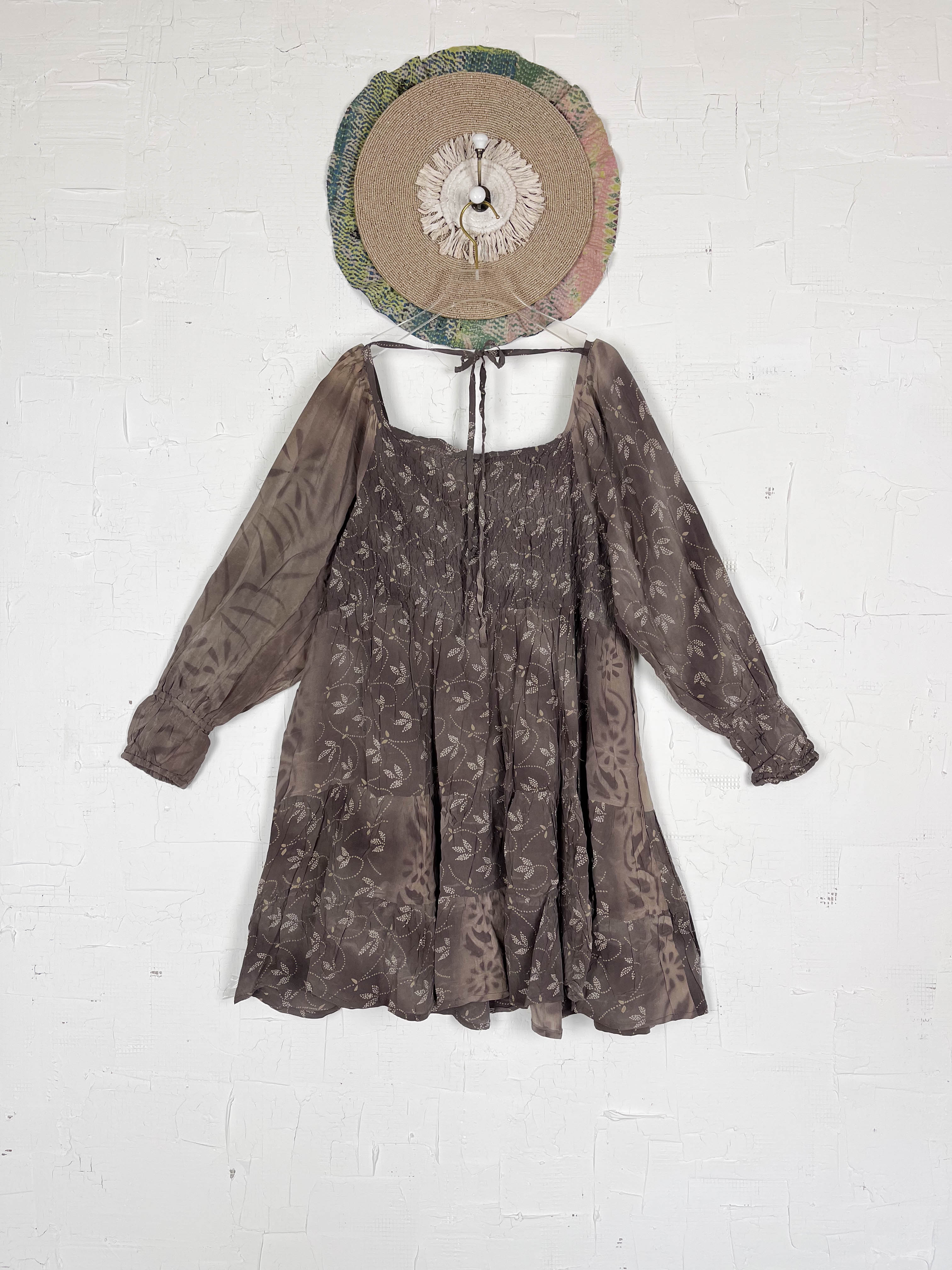 Summer Silk Dress - Love Protect Sustain