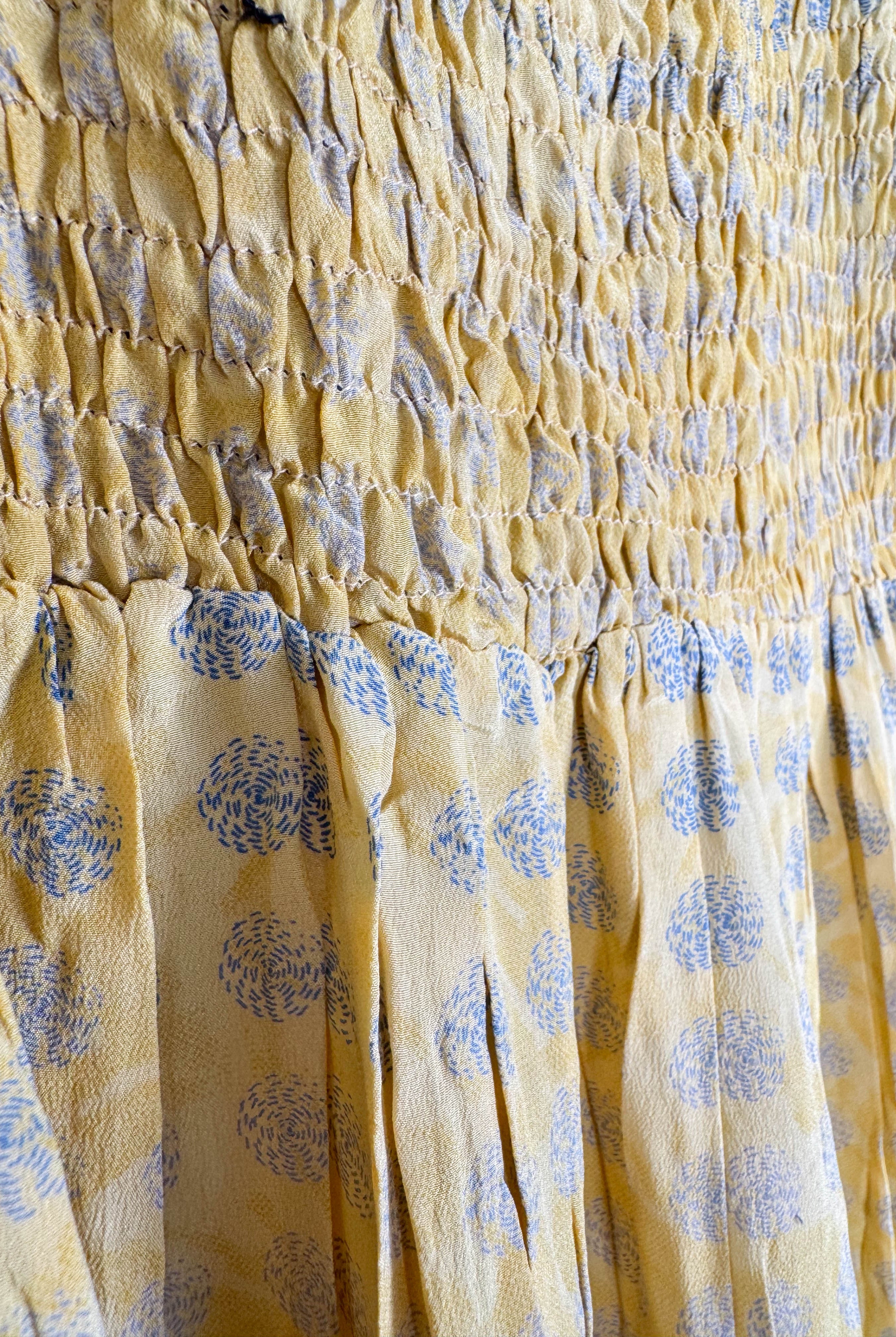 Summer Silk Dress - Love Protect Sustain