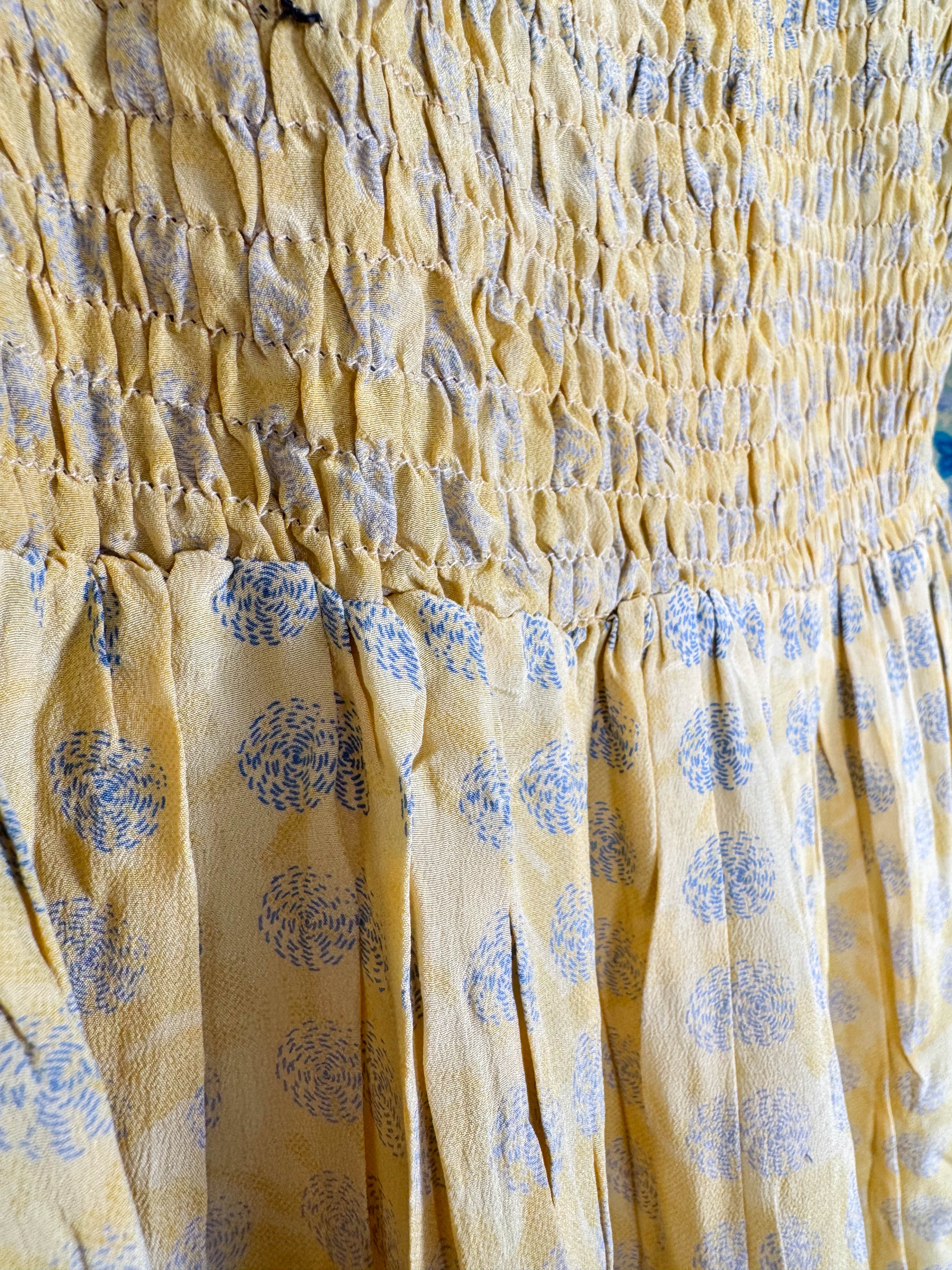 Summer Silk Dress - Love Protect Sustain