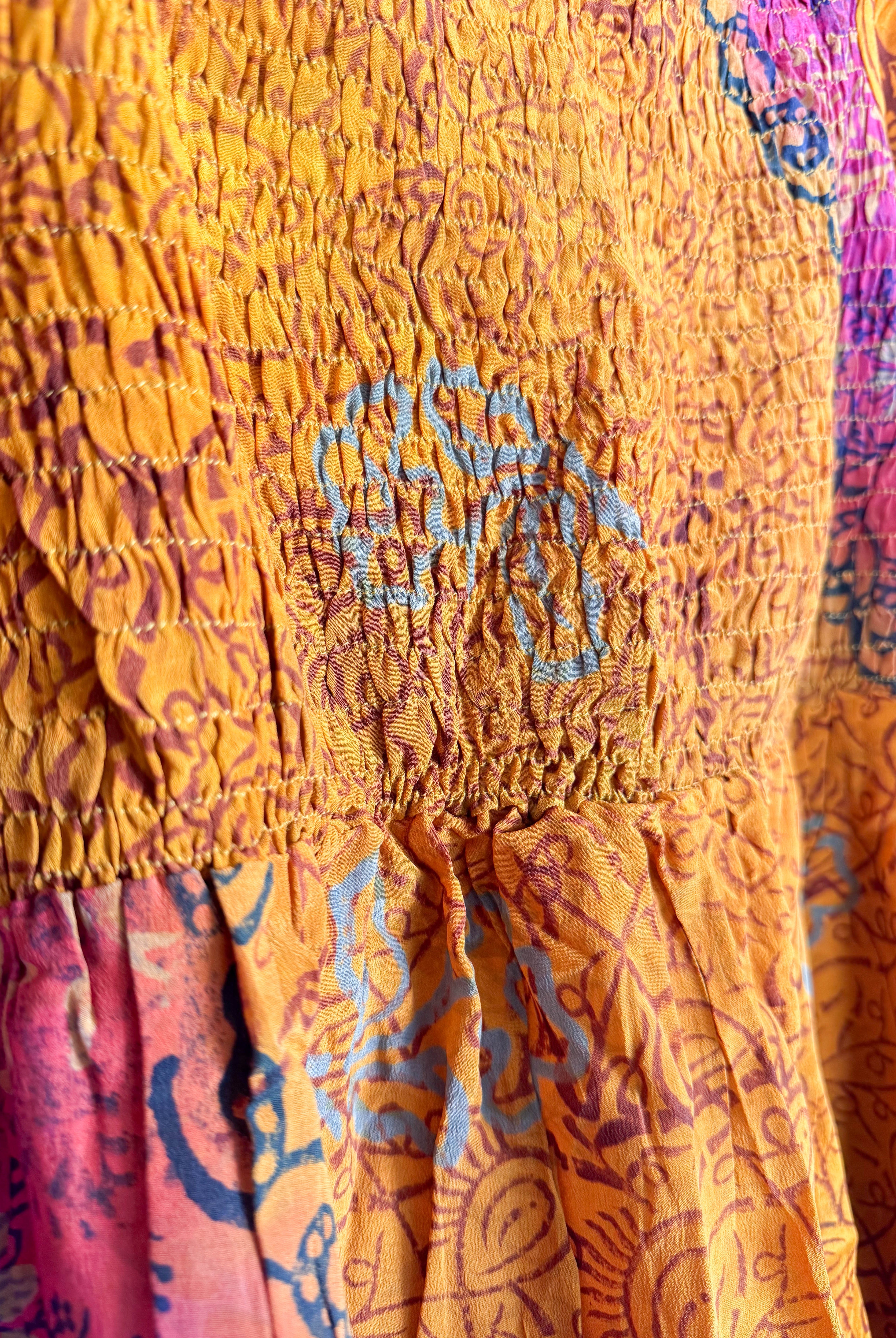 Summer Silk Dress - Love Protect Sustain