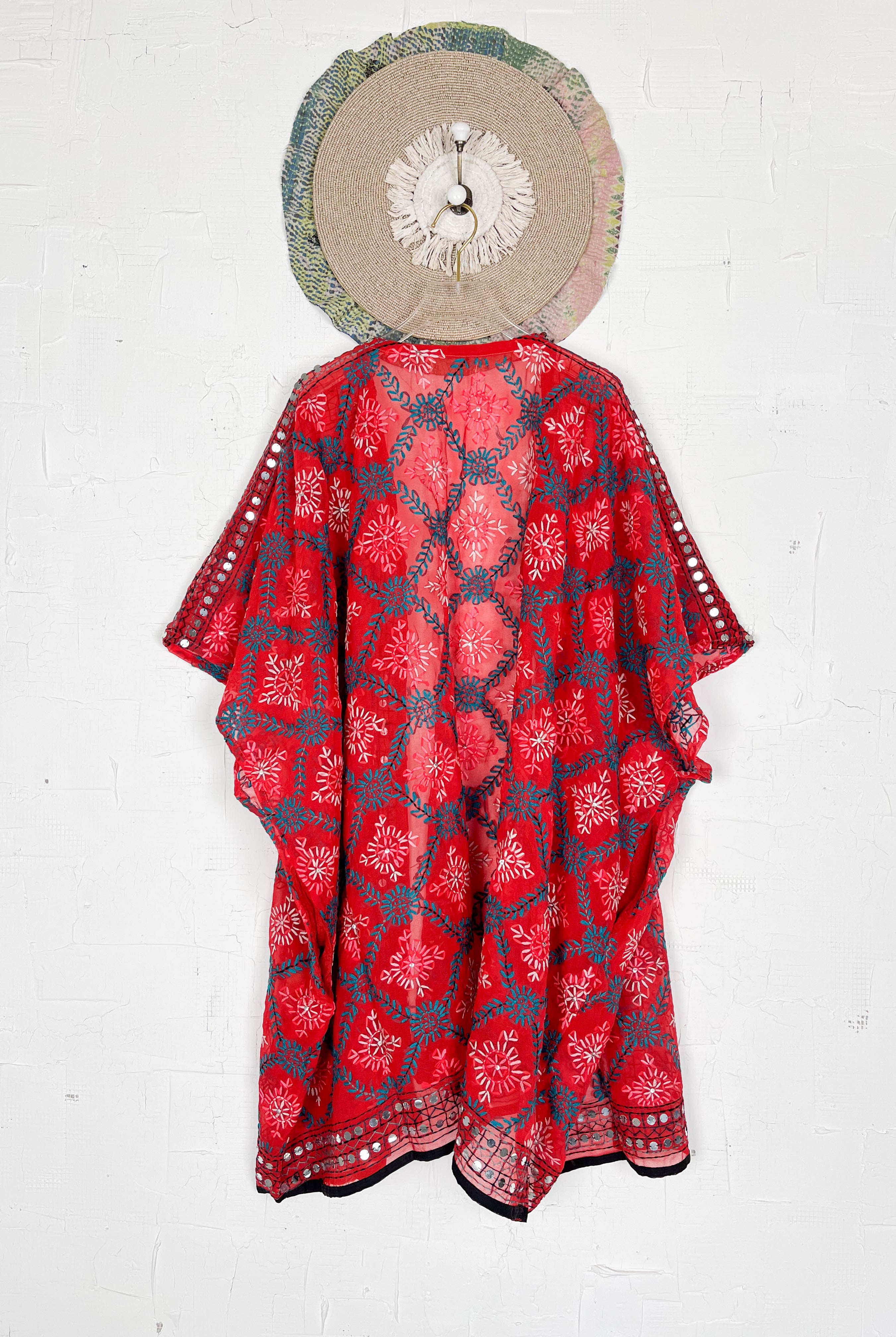 Summer floral coverup - Love Protect Sustain