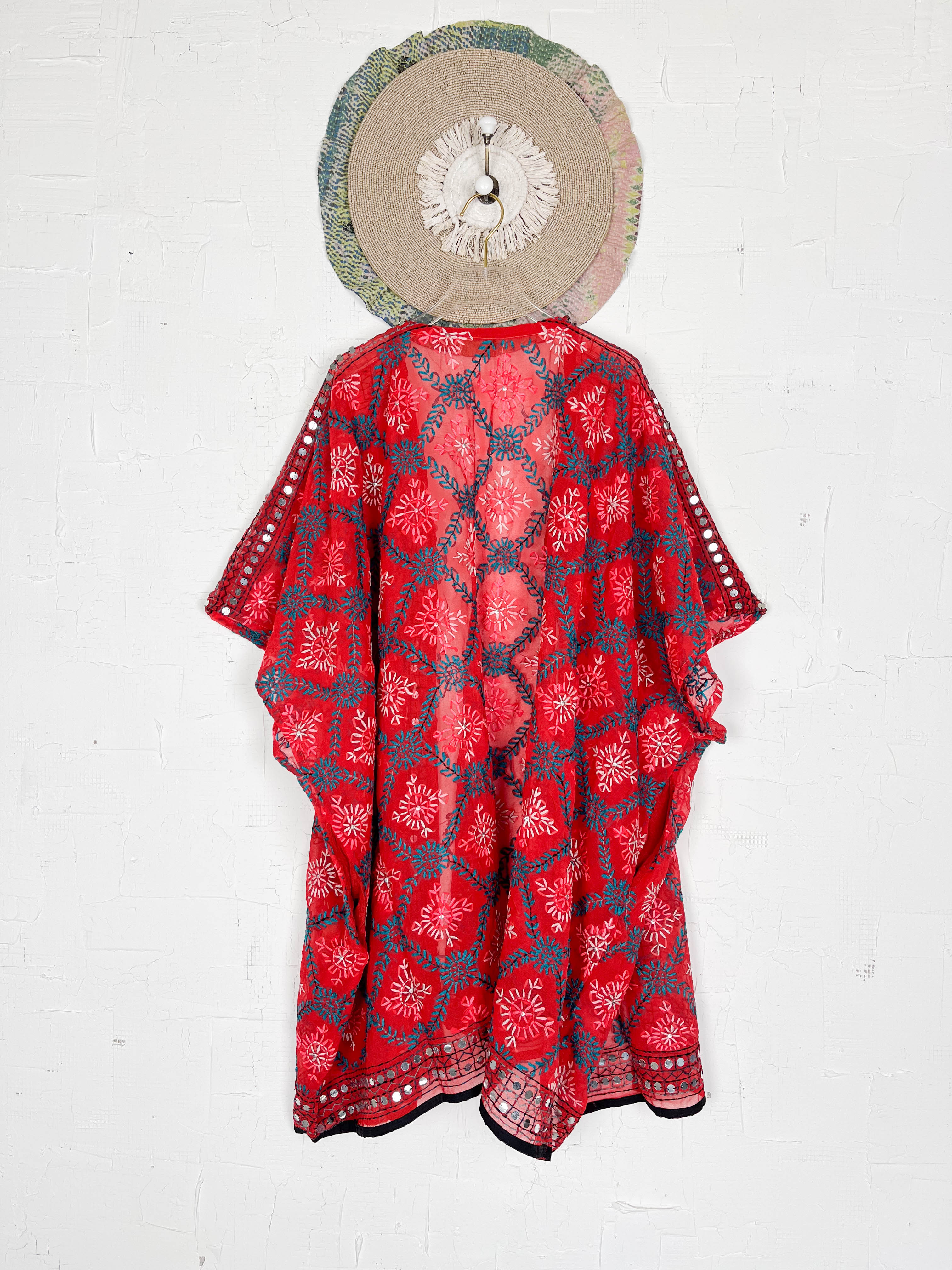 Summer floral coverup - Love Protect Sustain