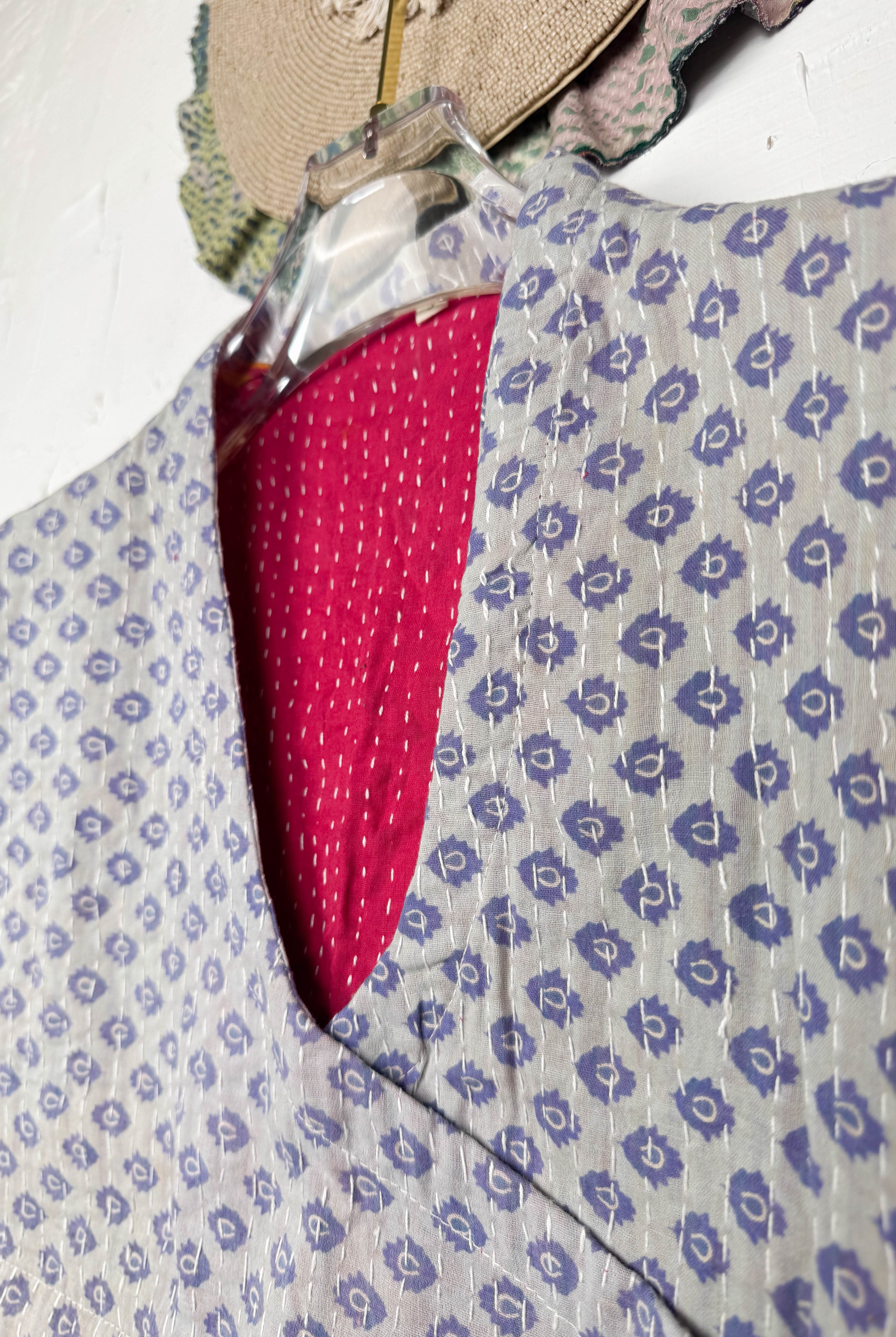 Summer kantha Top - Love Protect Sustain