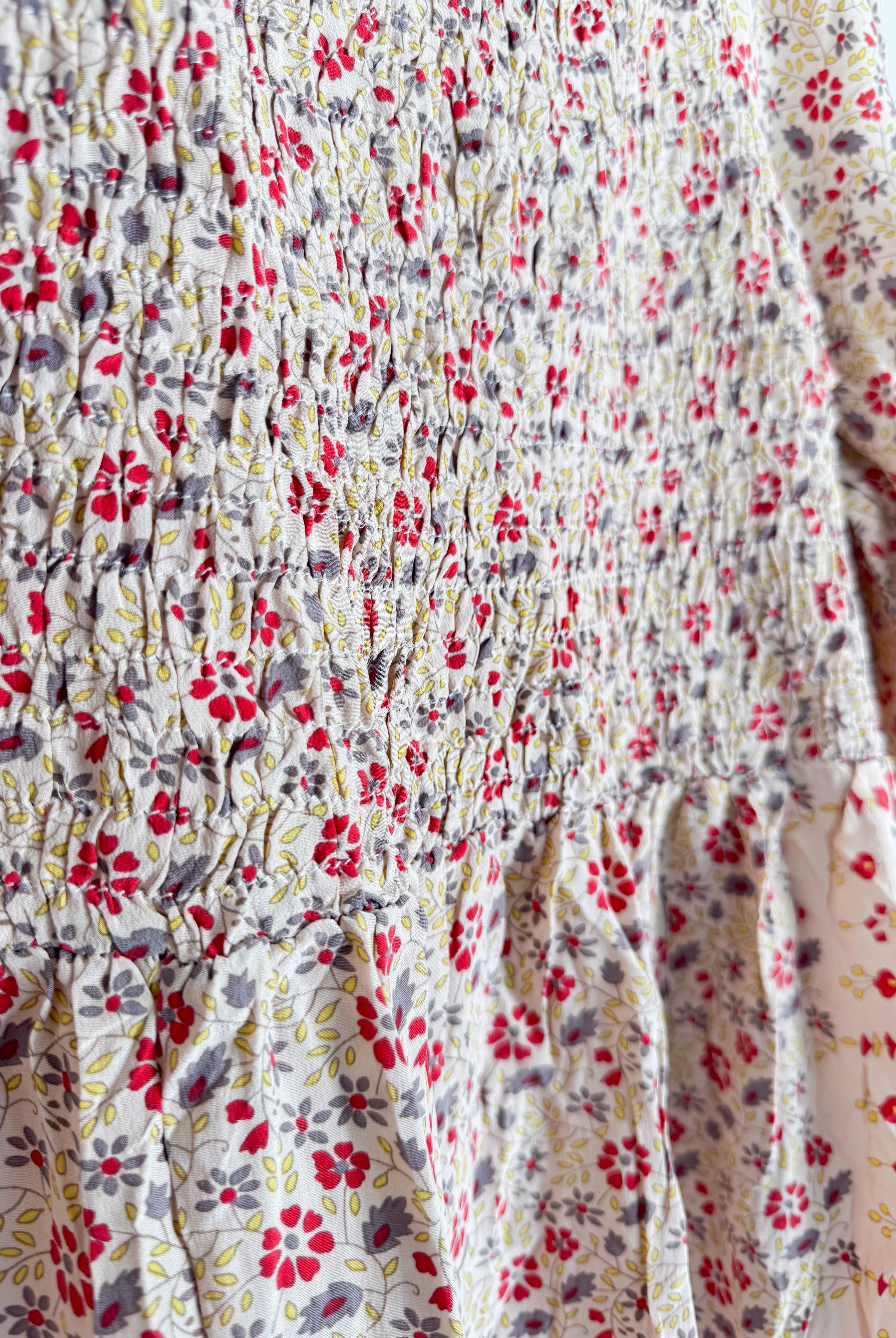 Summer knee-length dress - Love Protect Sustain