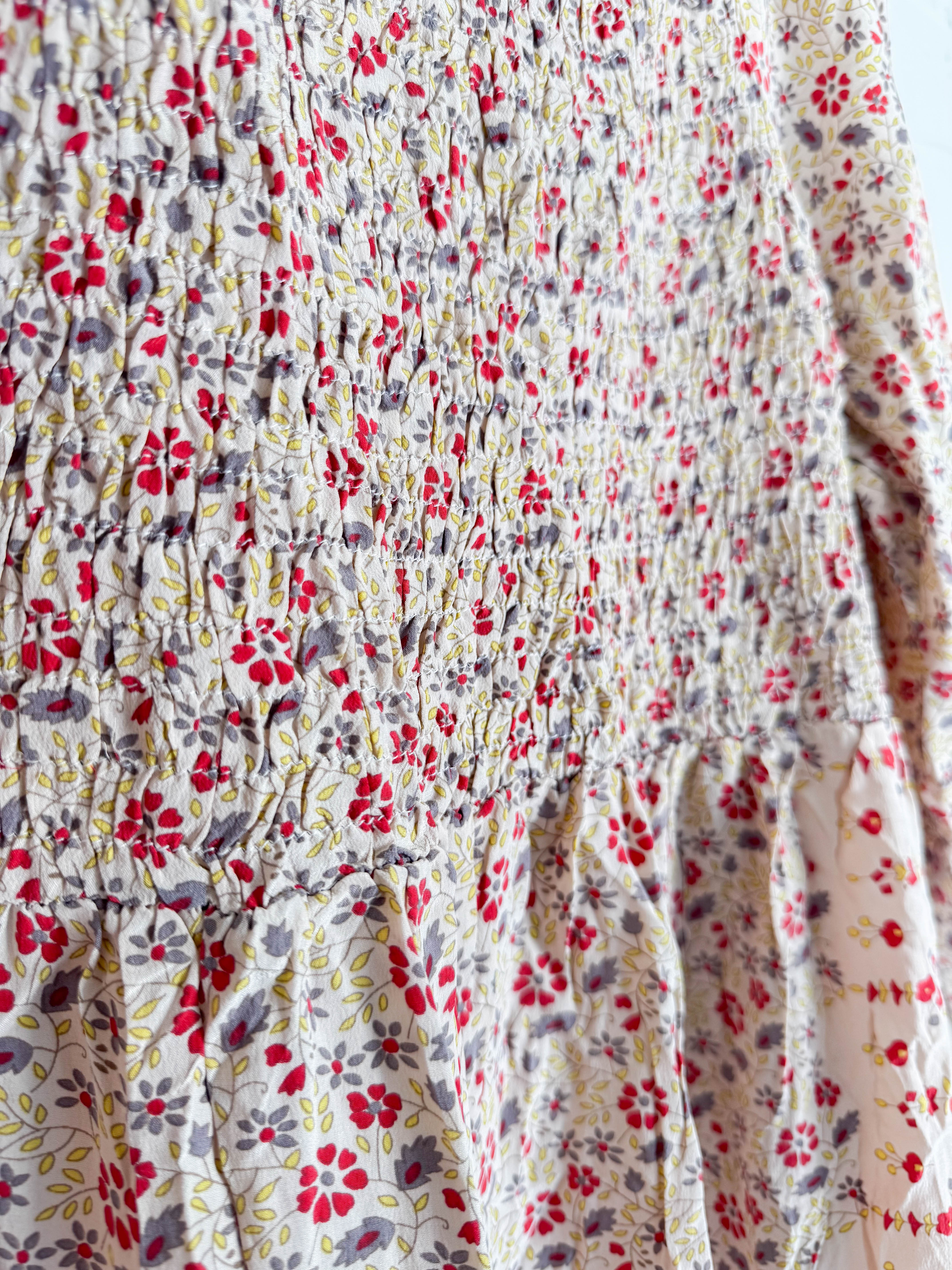 Summer knee-length dress - Love Protect Sustain